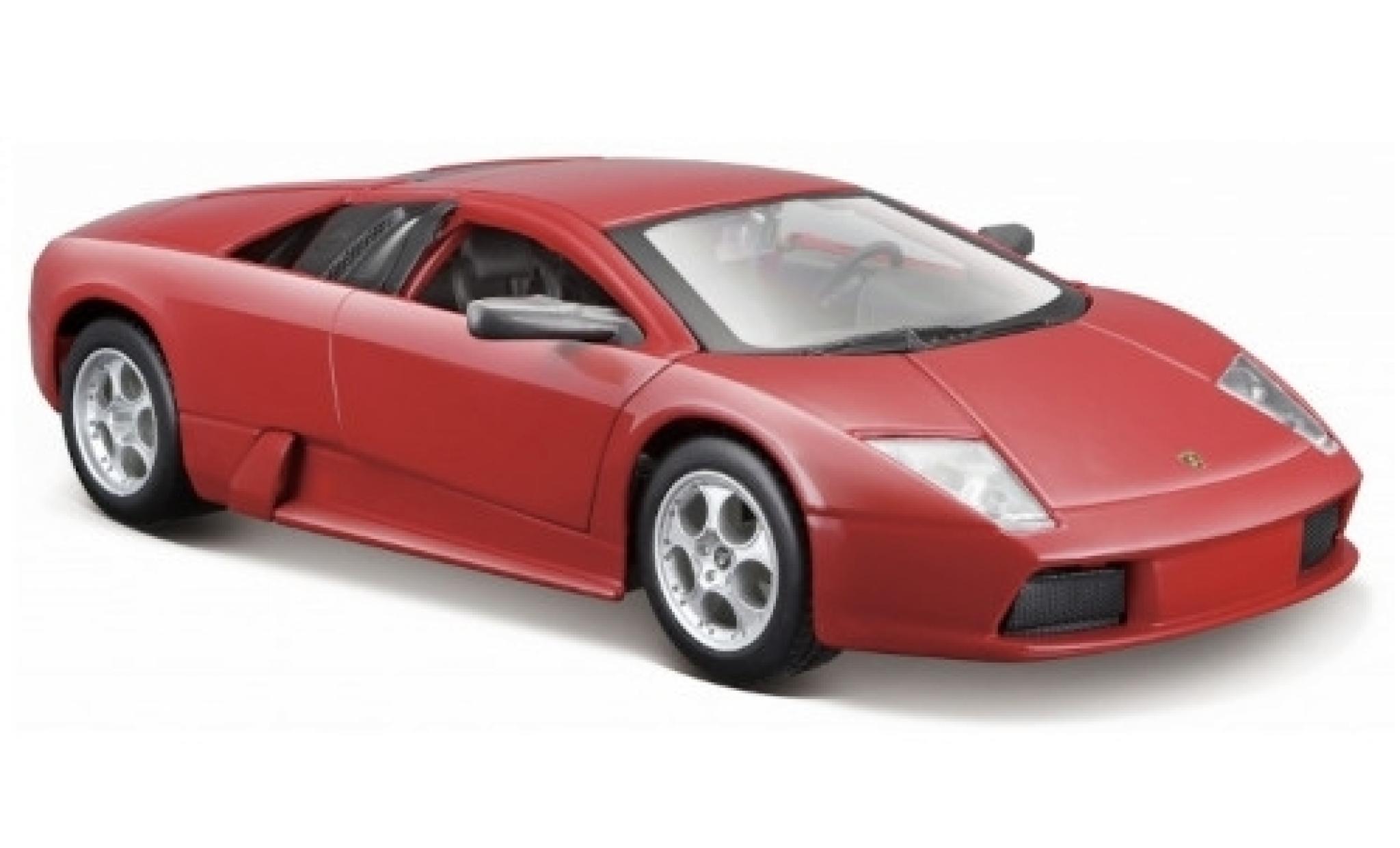 Lamborghini Murcielago 1/24 Maisto rosso 2010 modellino in miniatura