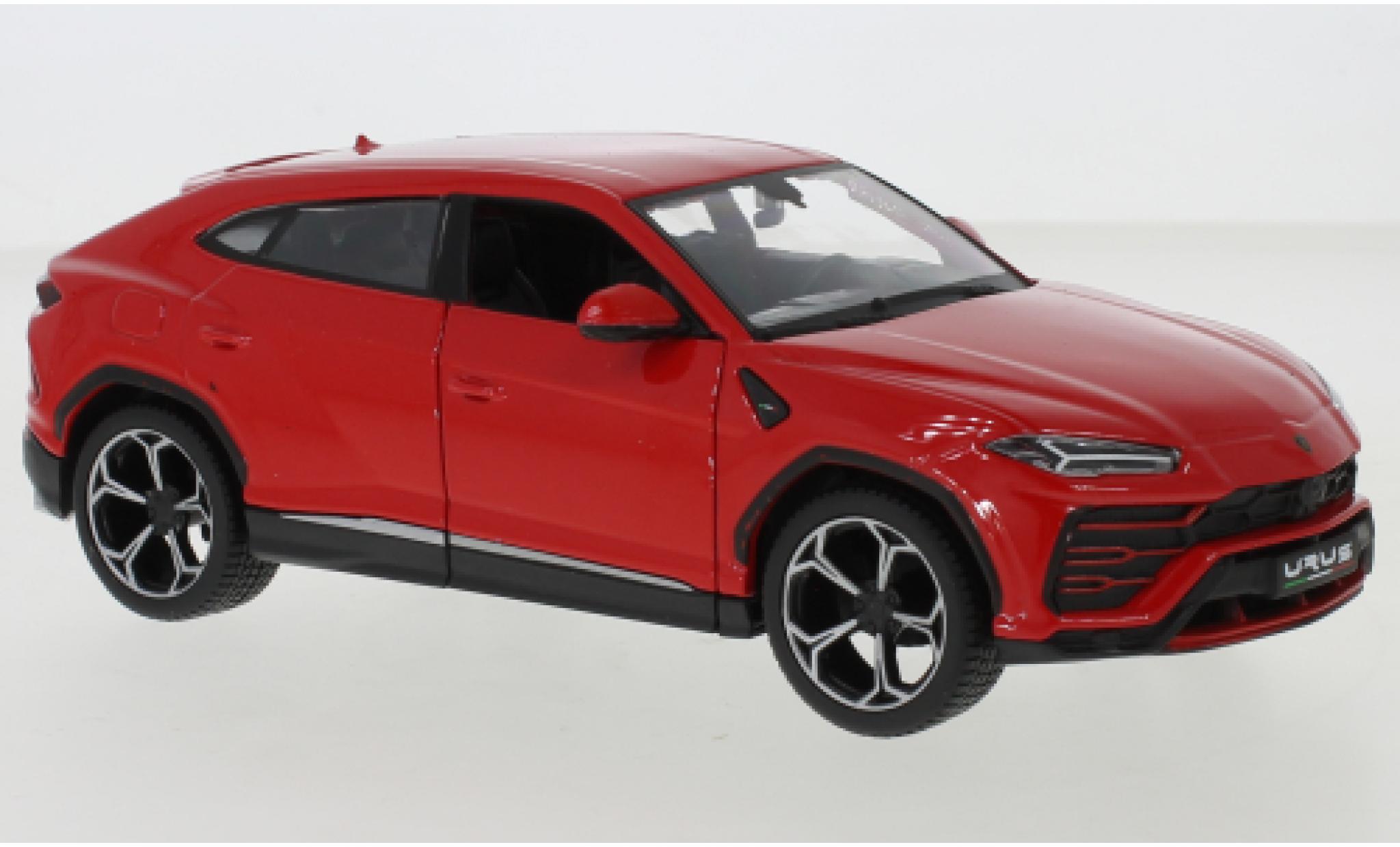 Lamborghini Urus 1/24 Maisto rosso 2019 modellino in miniatura