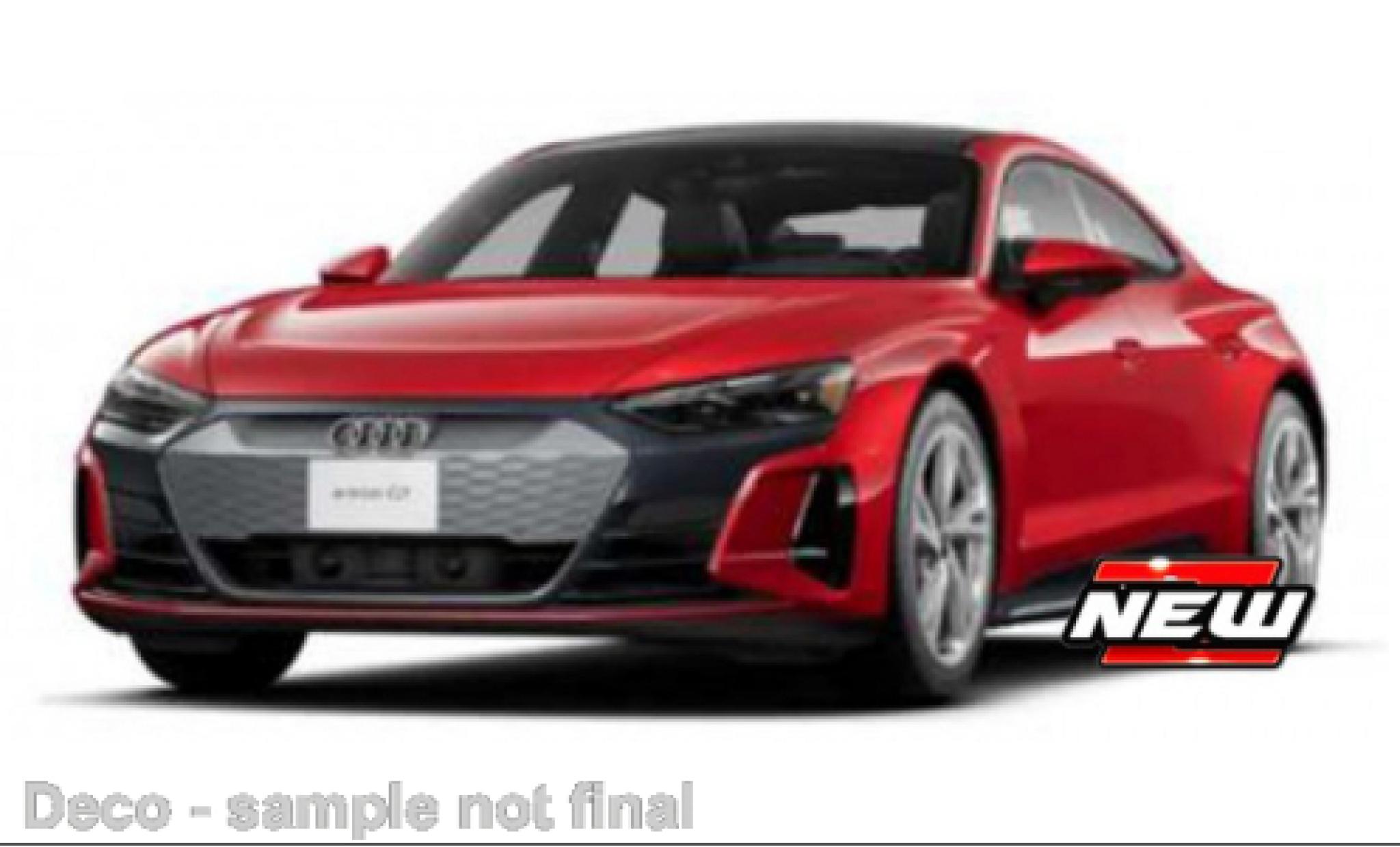 Audi e-tron 1/24 Maisto E-Tron GT rosso 2022 modellino in miniatura