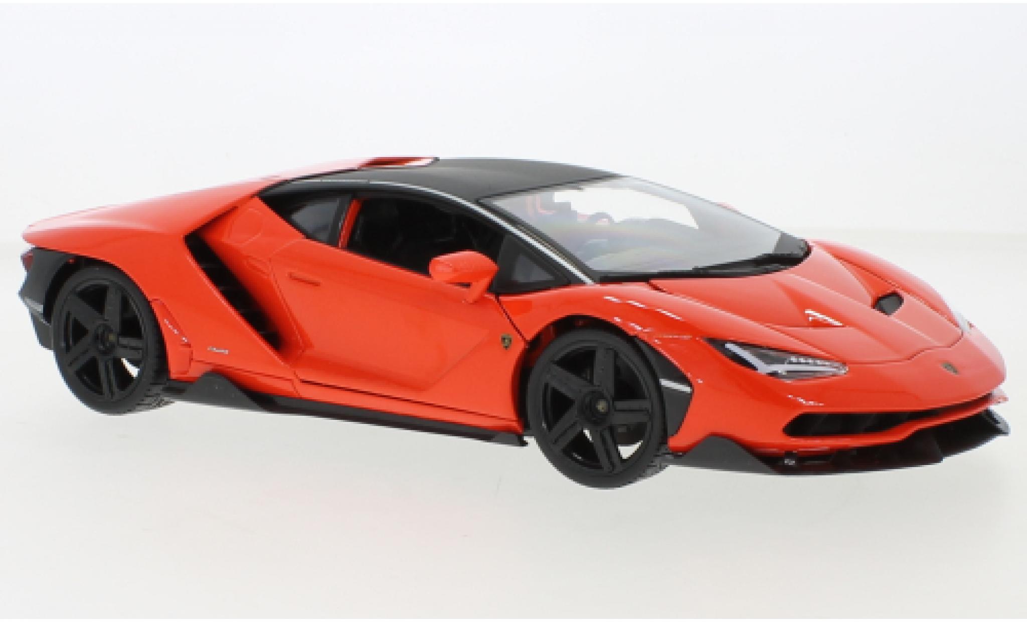 Lamborghini Centenario 1/18 Maisto LP 770-4 orange 2016 modellino in miniatura