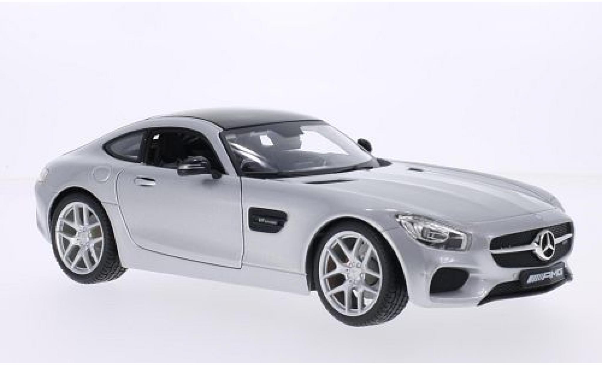 Mercedes AMG GT 1/18 Maisto (C190) grigio 2015 modellino in miniatura