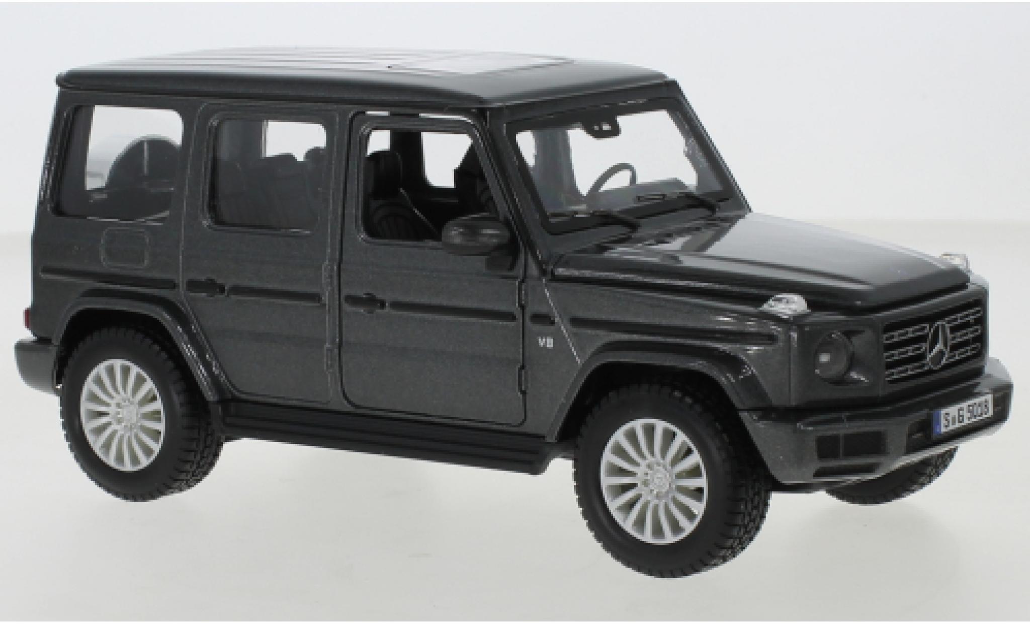 Mercedes Classe G 1/24 Maisto AMG metallico grigio 2019 modellino in miniatura