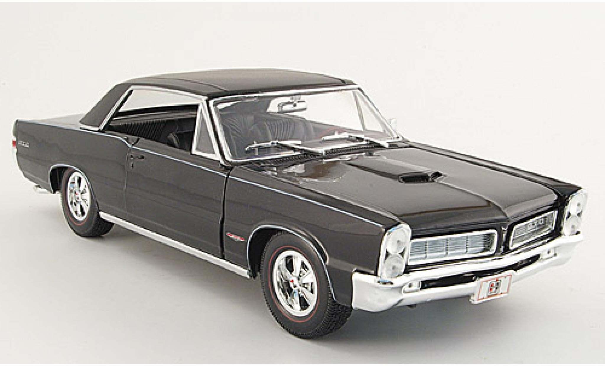 Pontiac GTO 1/18 Maisto Hurst Edition nero 1965 sans Vitrine modellino in miniatura