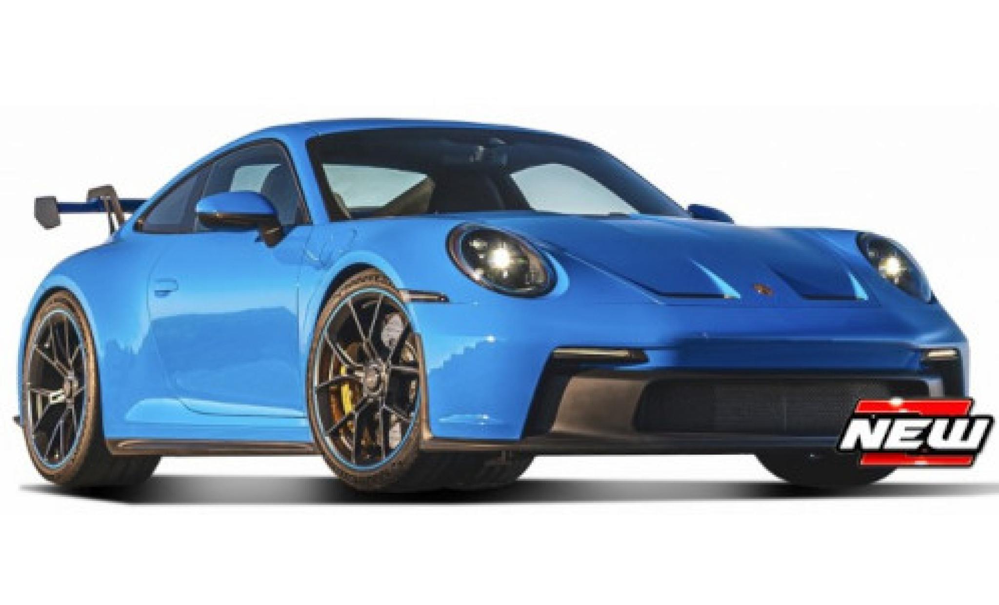 Porsche 992 GT3 1/18 Maisto 911  blau 2022 1:18 modellino in miniatura