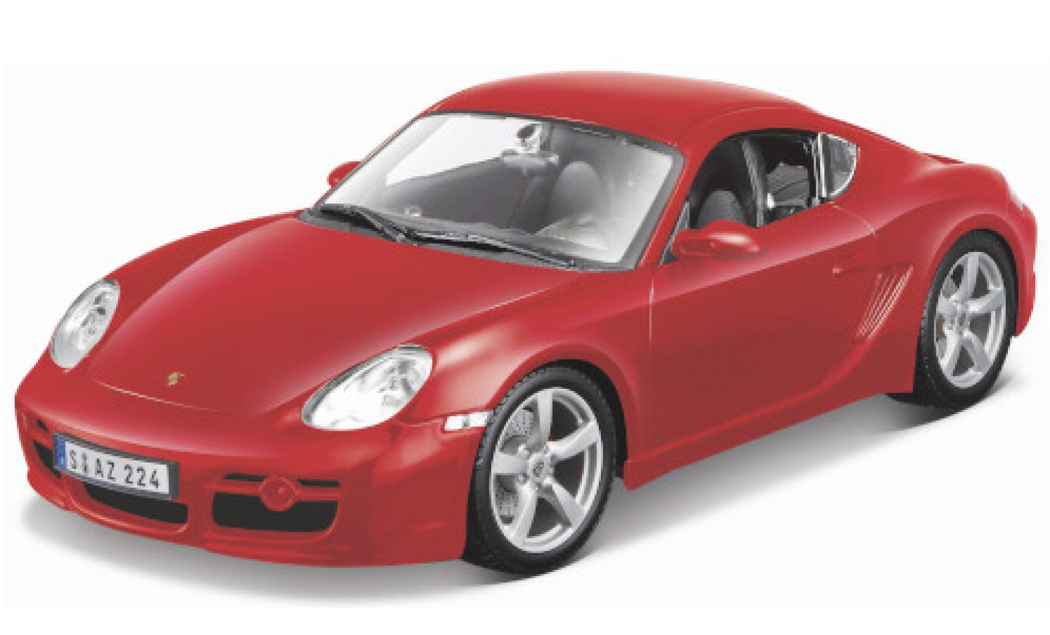 Porsche Cayman S 1/18 Maisto S rosso modellino in miniatura
