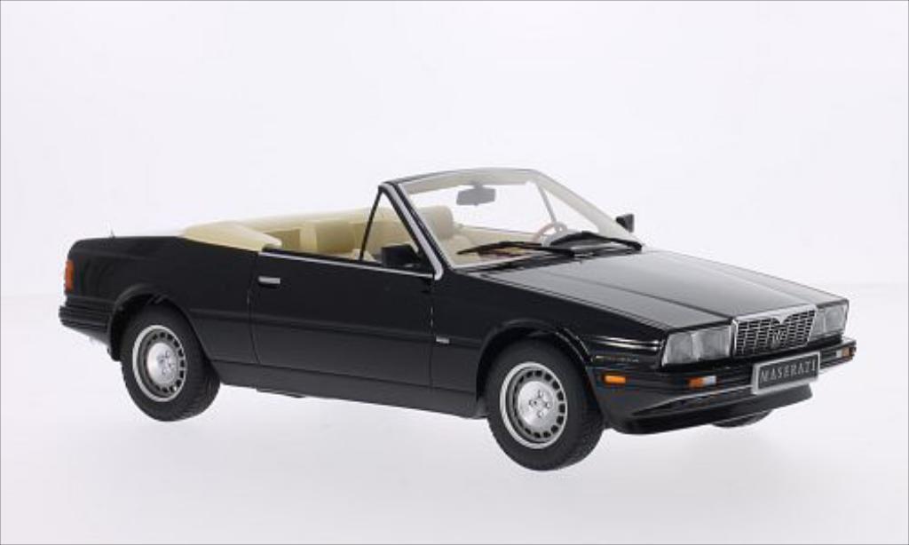 Maserati Biturbo 1/18 Minichamps Spyder nero 1986 modellino in miniatura