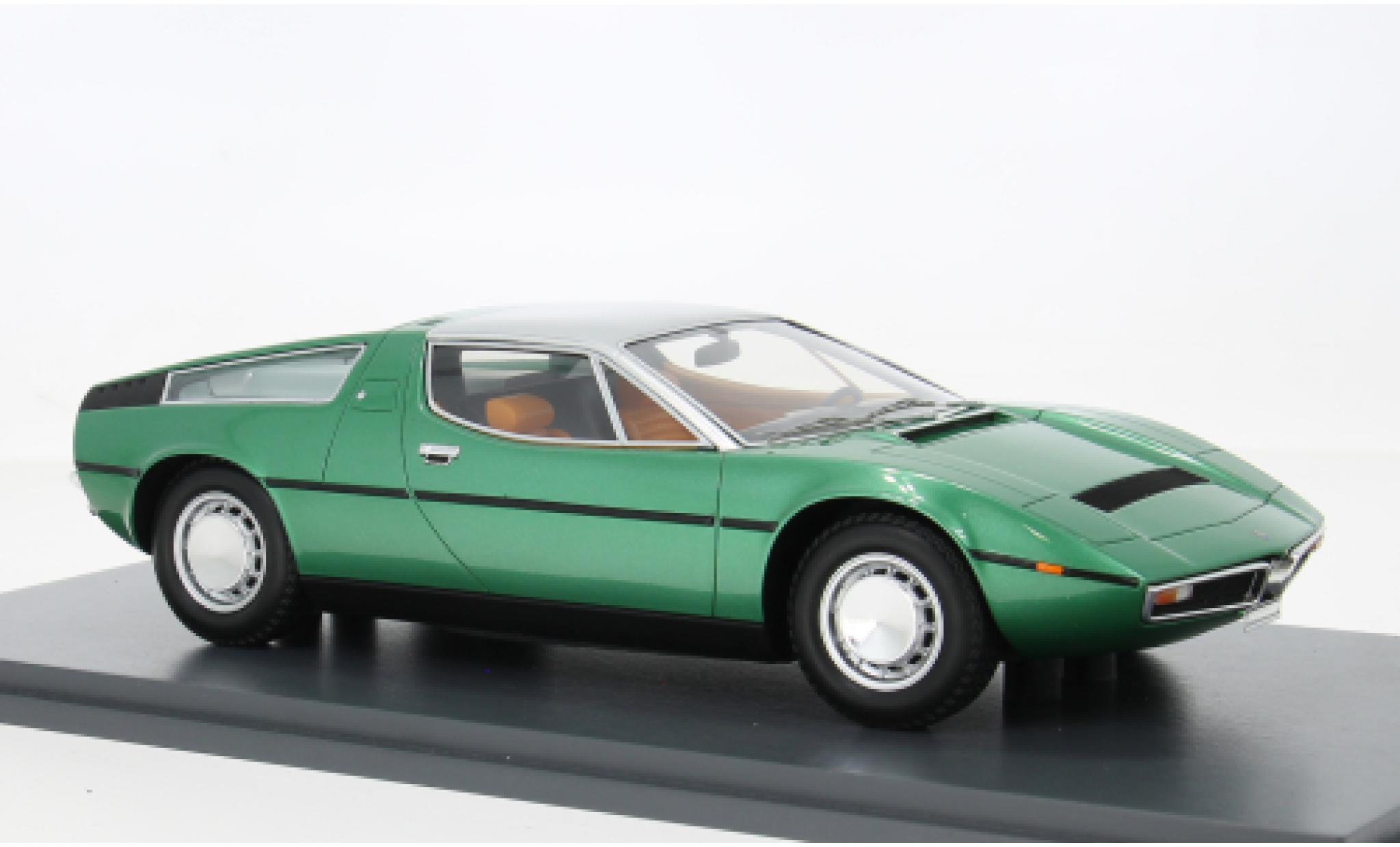 Maserati Bora 1/18 Schuco gr&uuml;n 1971 1:18 modellini auto