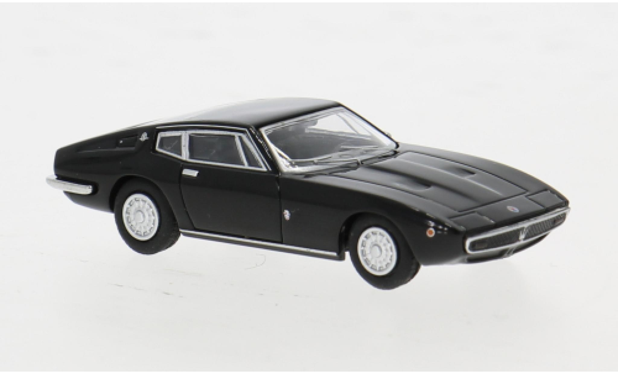 Maserati Ghibli 1/87 Minichamps schwarz 1:87 modellino in miniatura