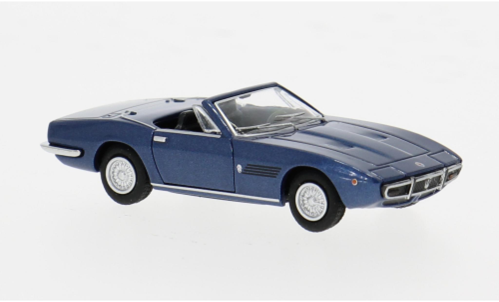 Maserati Ghibli 1/87 Minichamps Spyder blau 1:87 modellino in miniatura