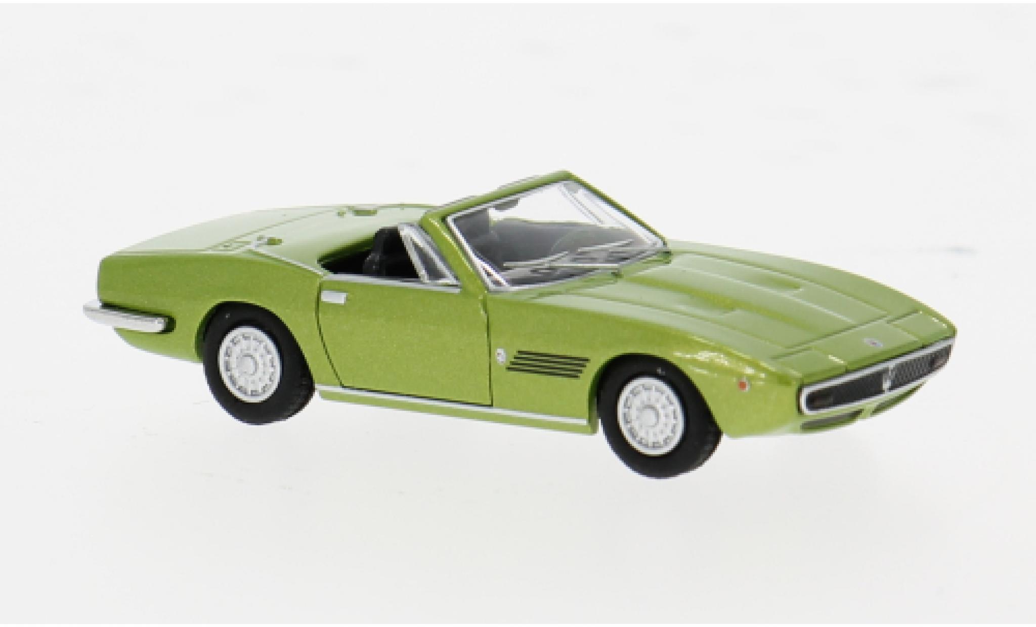 Maserati Ghibli 1/87 Minichamps Spyder grün 1:87 modellino in miniatura