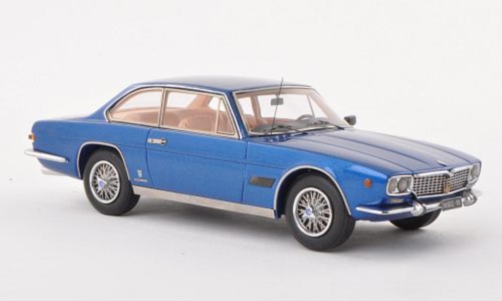 Maserati Mexico 1/43 Neo blu 1966 modellino in miniatura