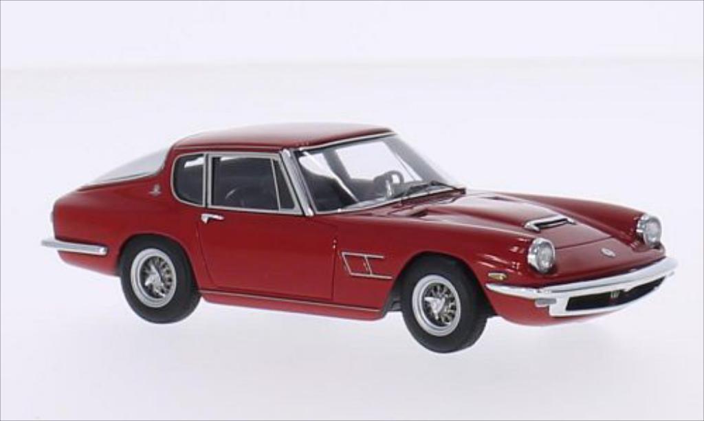 Maserati Mistral 1/43 Minichamps Coupe rosso 1963 modellino in miniatura