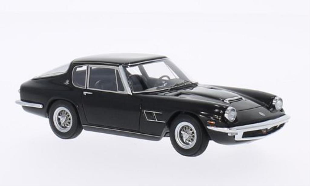 Maserati Mistral 1/43 Minichamps Coupe nero 1963 modellino in miniatura