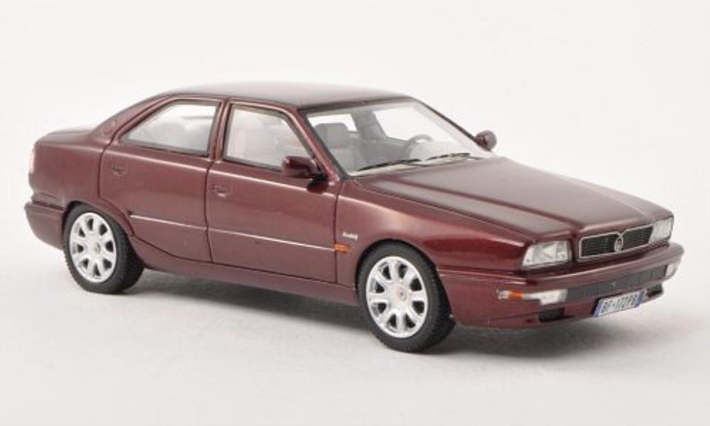 Maserati Quattroporte 1/43 Neo IV rosso 1994 modellino in miniatura