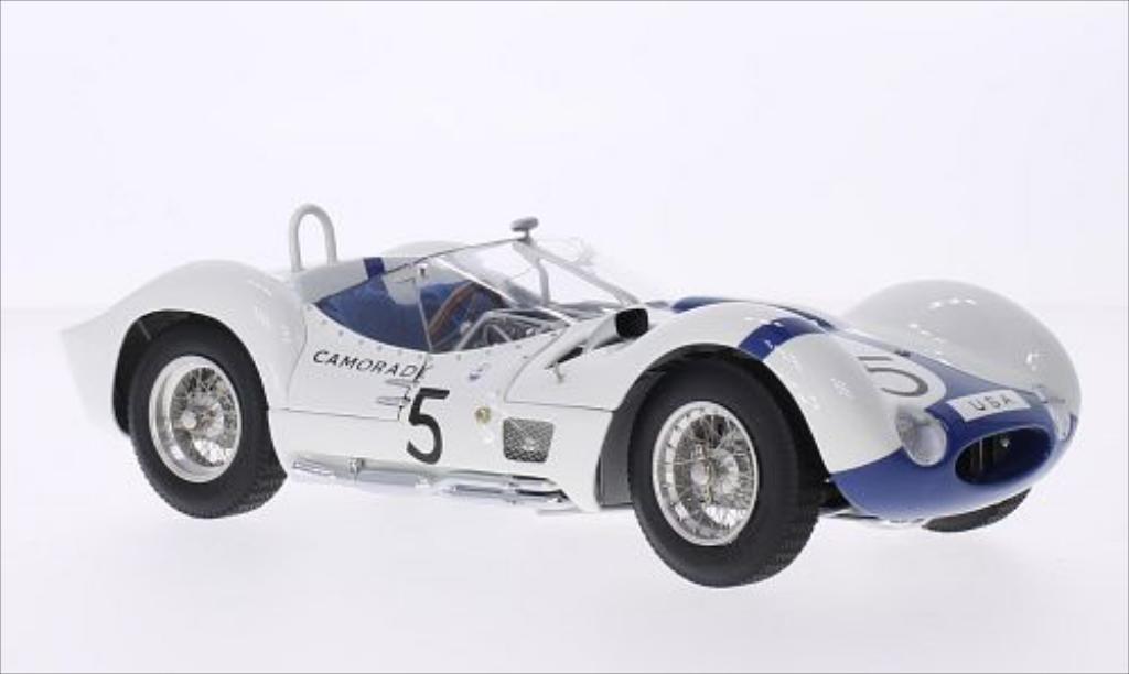 Maserati Tipo 1/18 CMC 61 Birdcage RHD No.5 1000 Km Nurburgring 1960 /D.Gurney modellino in miniatura