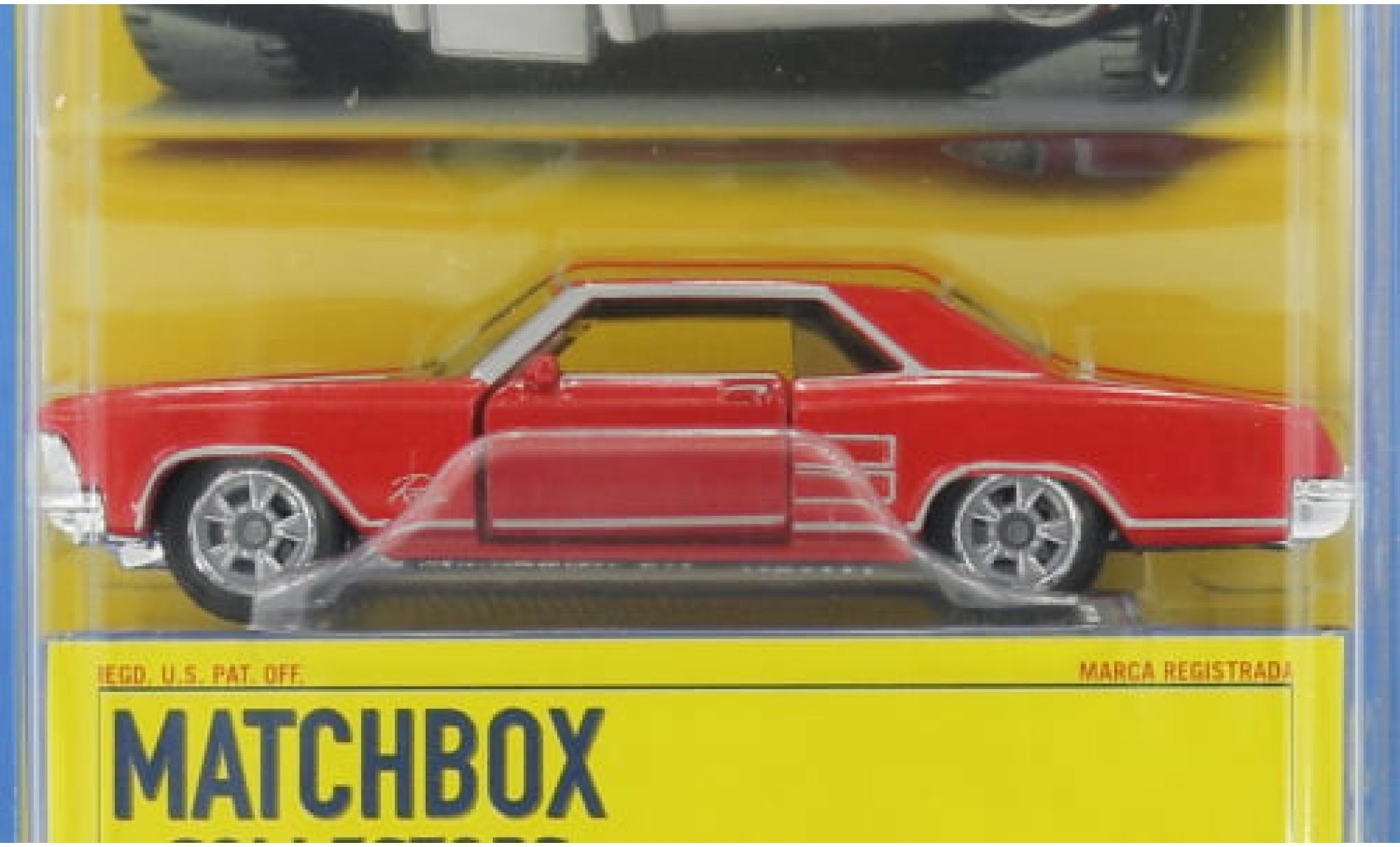 Buick Riviera 1/64 Matchbox rot 1964 1:64 modellino in miniatura