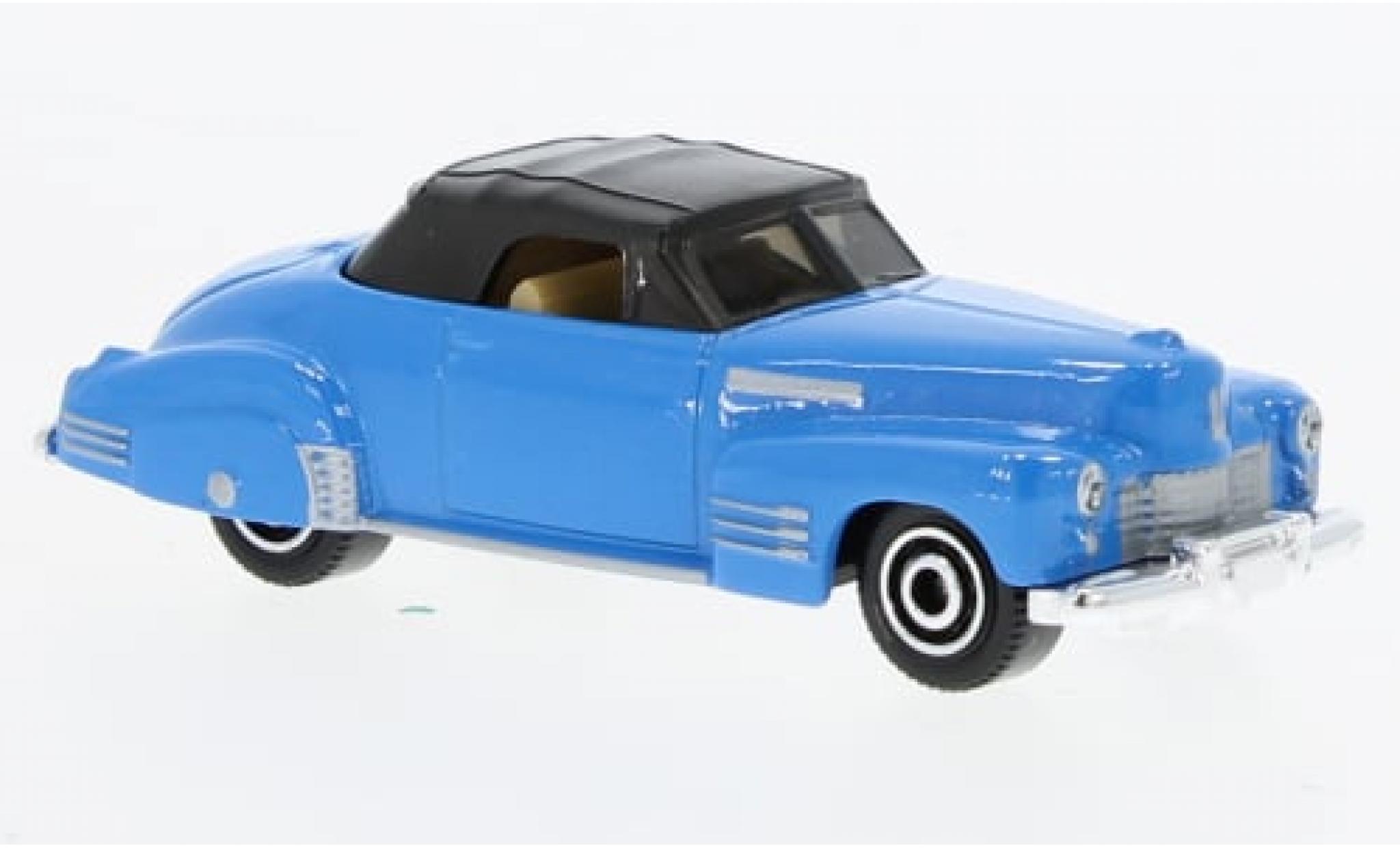 Cadillac Series 62 1/64 Matchbox Cabriolet Coupe blau 1941 1:64 modellino in miniatura