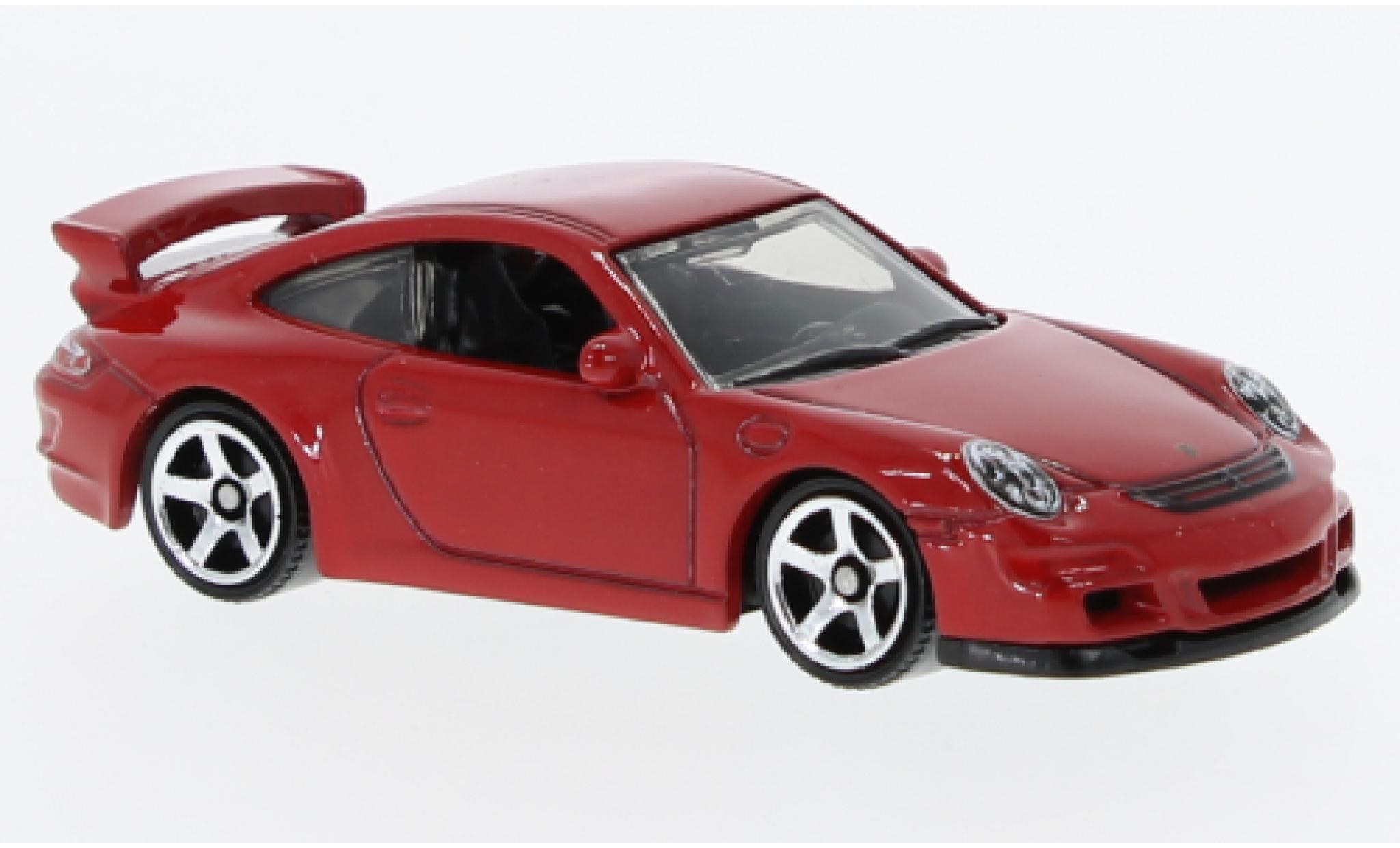 Porsche 911 1/64 Matchbox GT3 rosso modellino in miniatura