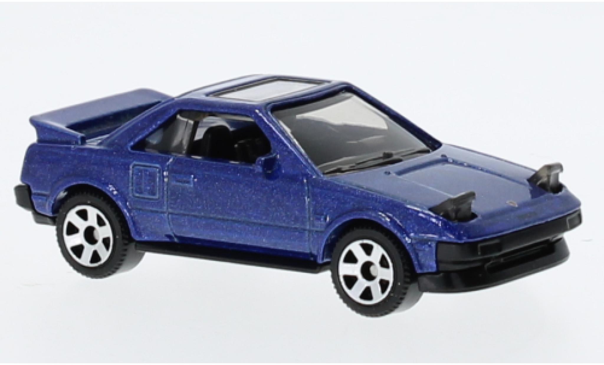 Toyota MR 1/64 Matchbox 2 blu 1984 modellino in miniatura