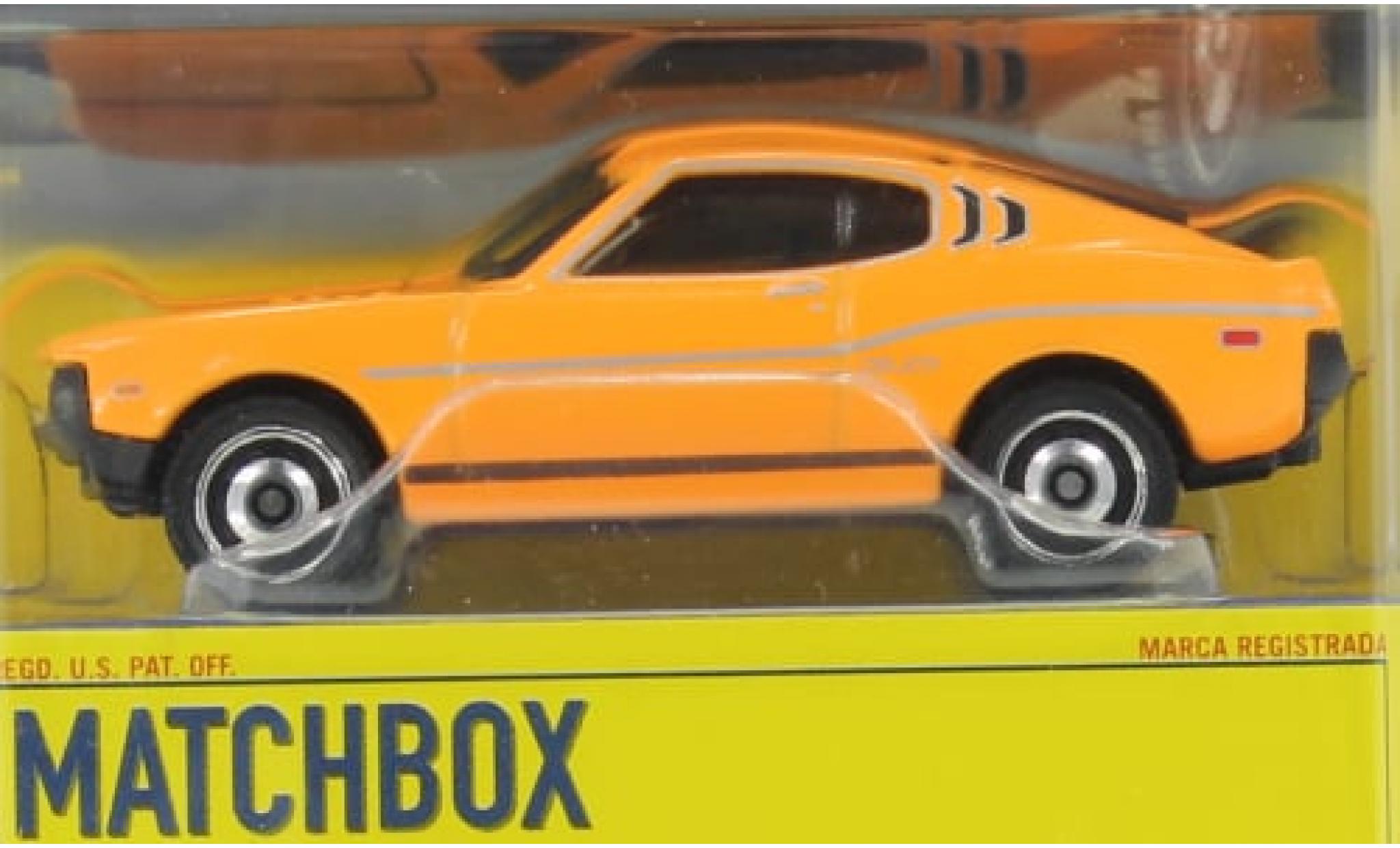 Toyota Celica 1/64 Matchbox GT Liftback orange 1974 1:64 modellino in miniatura
