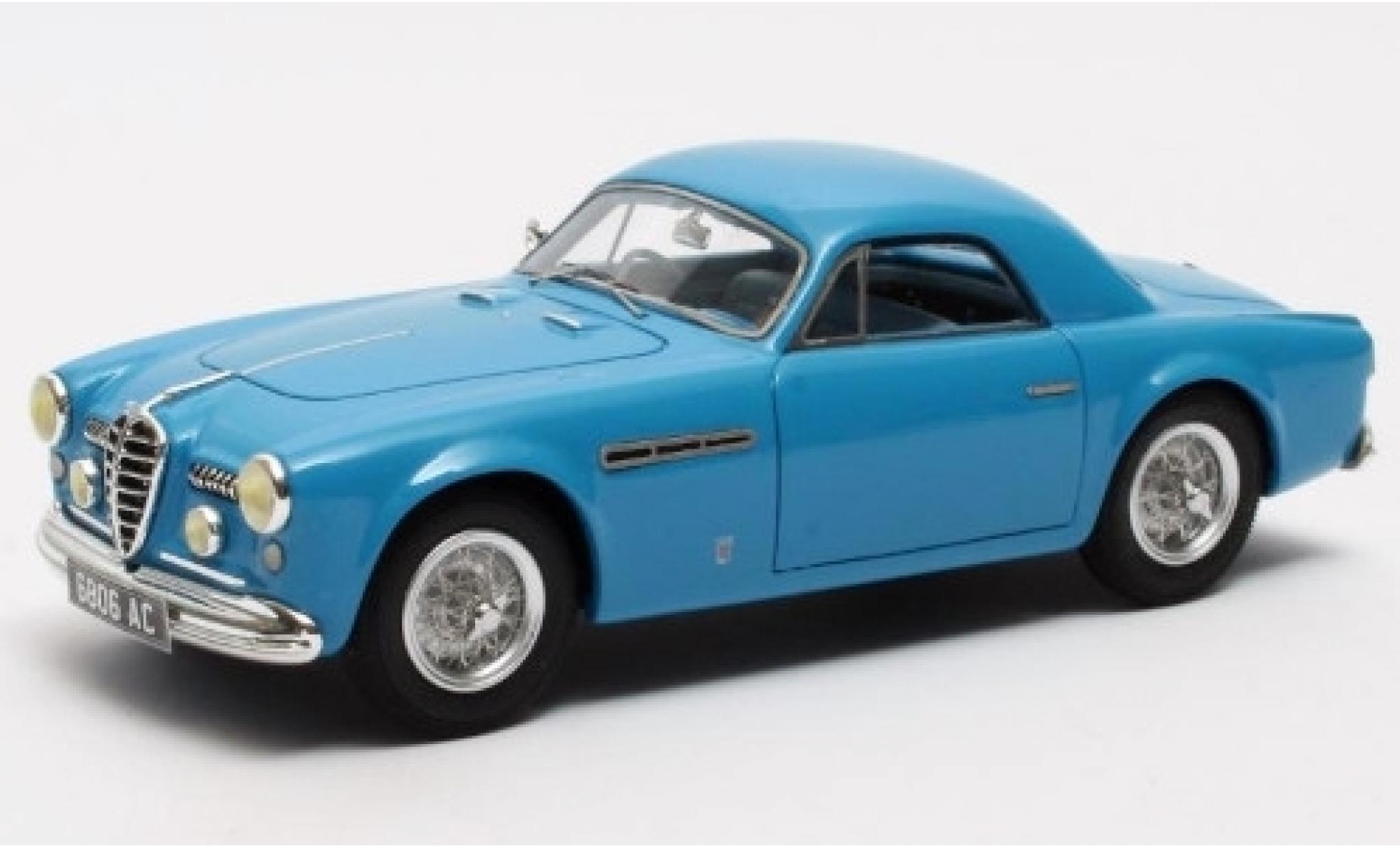 Alfa Romeo 6C 1/43 Matrix 2500 SS Supergioiello Coupe Ghia blu RHD 1950 modellino in miniatura