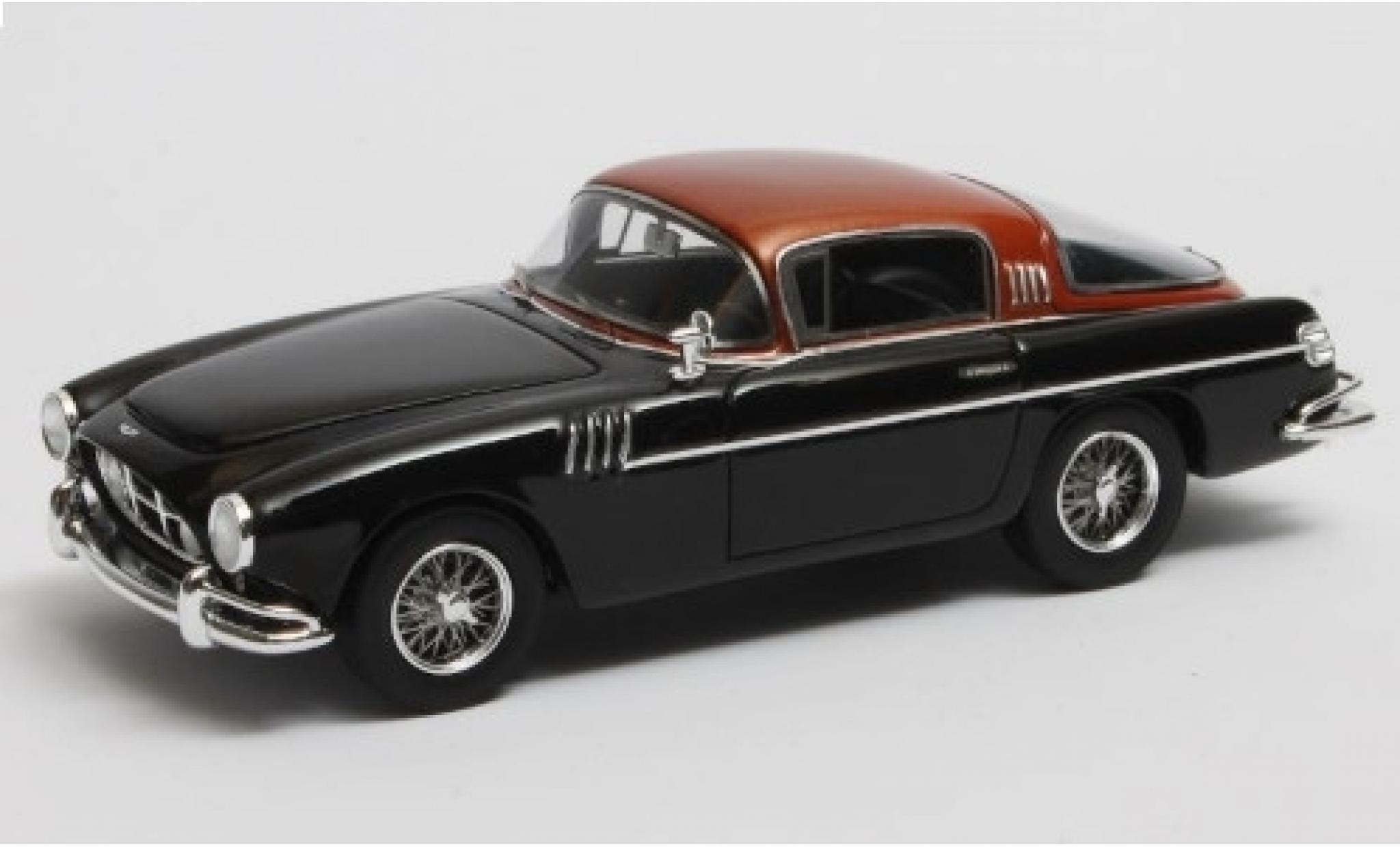 Aston Martin DB2/4 1/43 Matrix Vignale nero/kupfer 1954 châssis LML/802: King Baudoin of Belgium modellino in miniatura