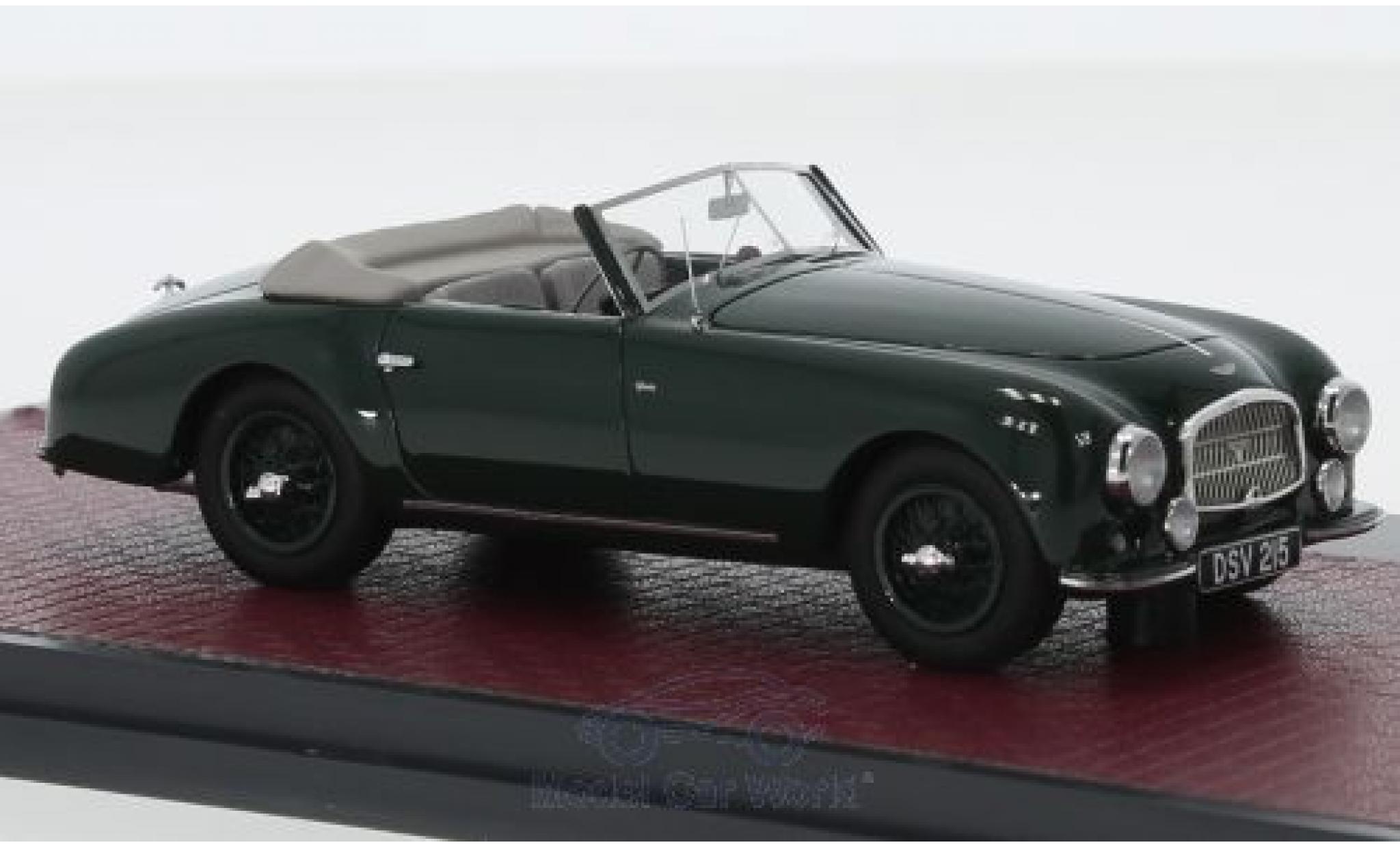 Aston Martin DB2 1/43 Matrix Vantage DHC verde 1952 modellino in miniatura