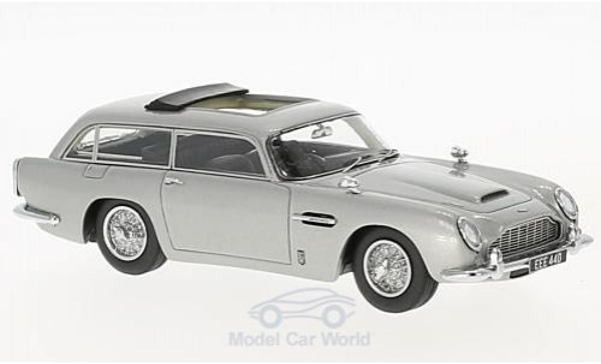 Aston Martin DB5 1/43 Matrix Shooting Brake Harold Radford grigio RHD 1964 modellino in miniatura