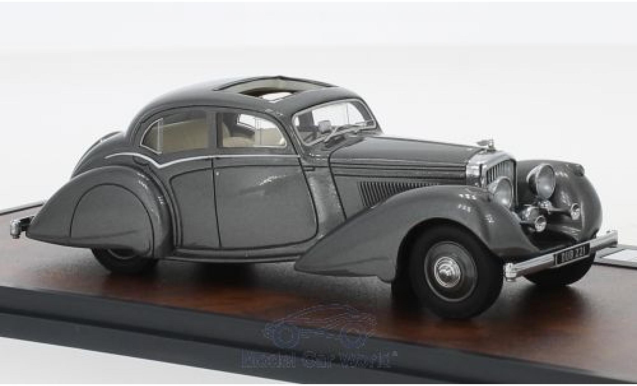 Bentley 4.5 1/43 Matrix 4.25 Litre Carlton Pillarless Saloon metallico grigio RHD 1937 modellino in miniatura