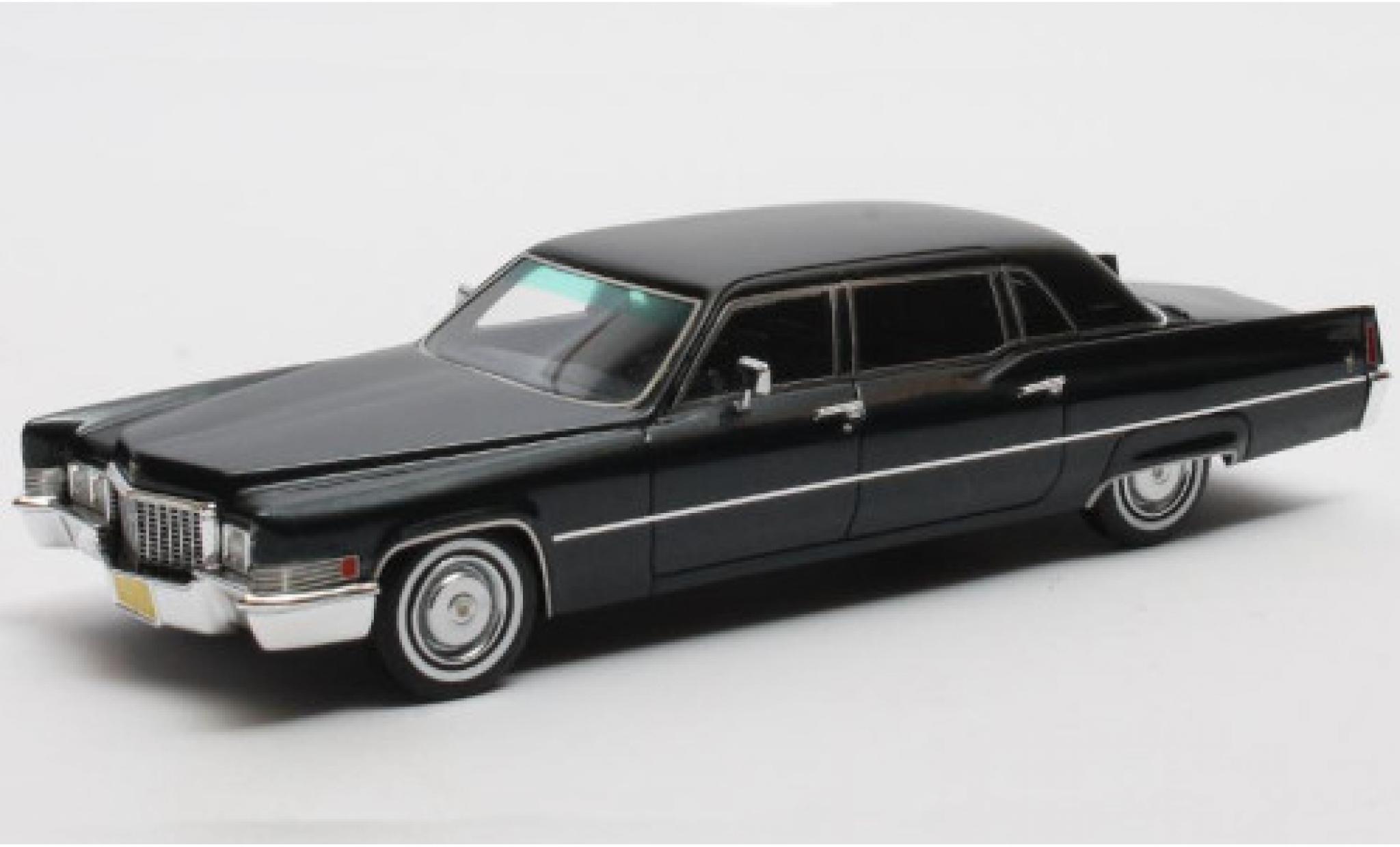Cadillac Fleetwood 1/43 Matrix Series 75 Limousine blu/matt-nero 1970 modellino in miniatura