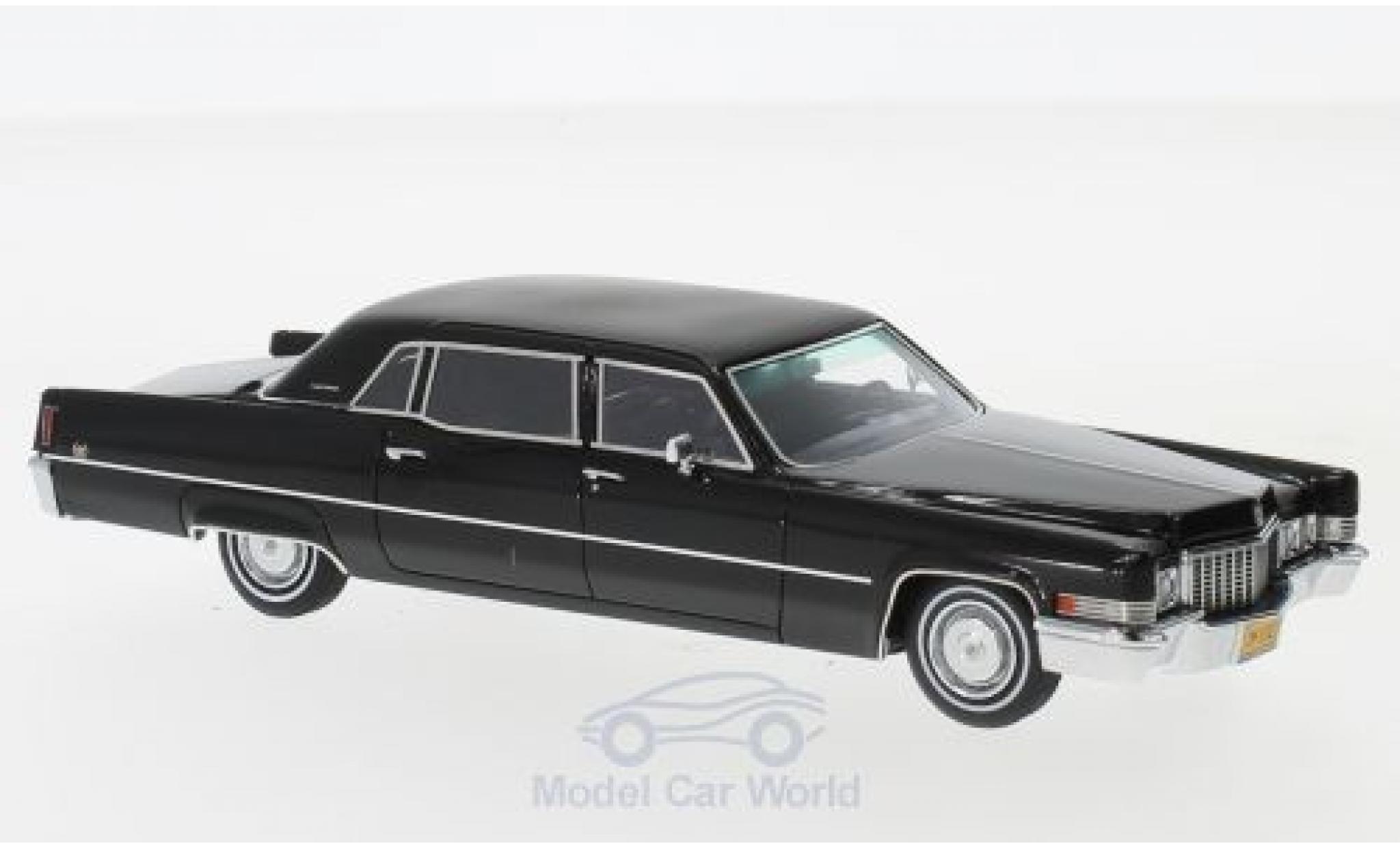 Cadillac Fleetwood 1/43 Matrix Series 75 Limousine nero 1970 modellino in miniatura