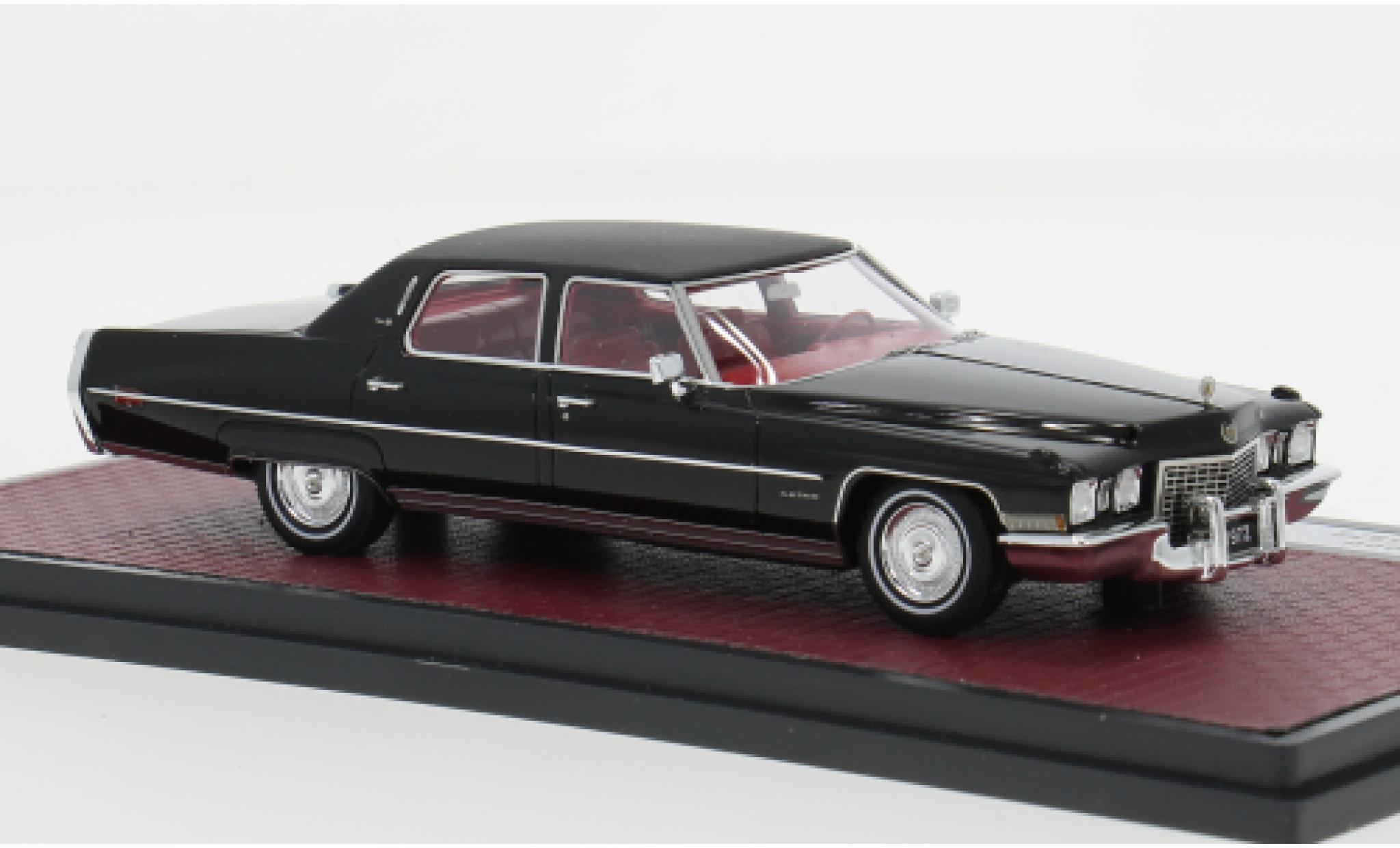 Cadillac Fleetwood 1/43 Matrix Sixty Brougham schwarz 1972 1:43 modellino in miniatura