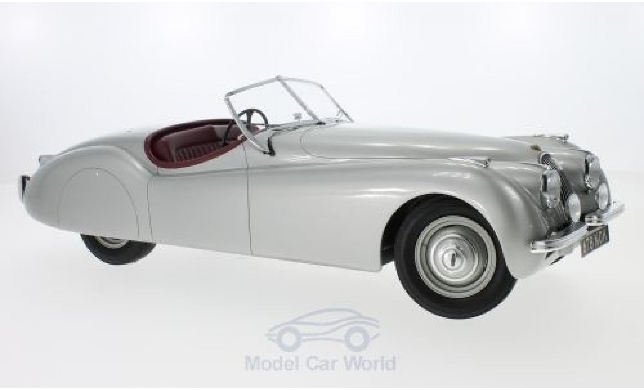 Jaguar 120 1/12 Matrix OTS grigio RHD 1964 modellino in miniatura