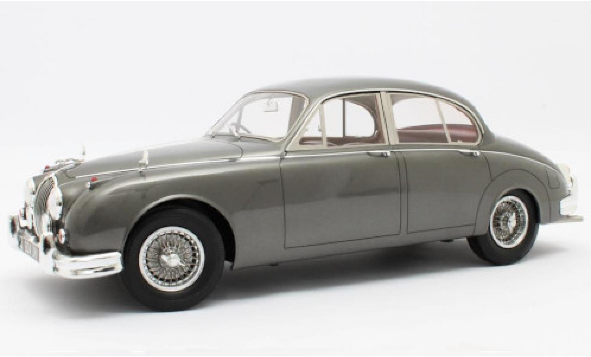 Jaguar MK 1/12 Matrix II metallico grigio RHD 1959 modellino in miniatura
