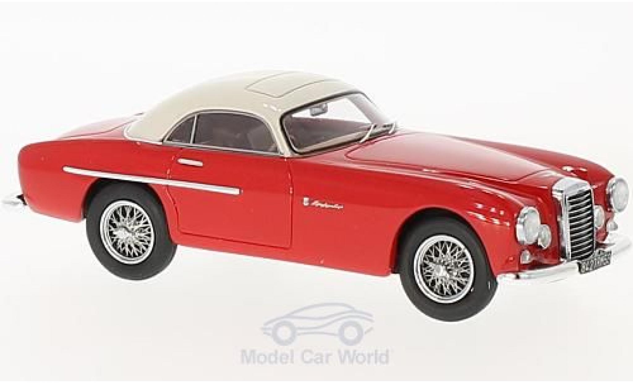 Jaguar XK coupe 1/43 Matrix 120 Flying--Coupe Pininfarina rosso/beige RHD 1952 modellino in miniatura