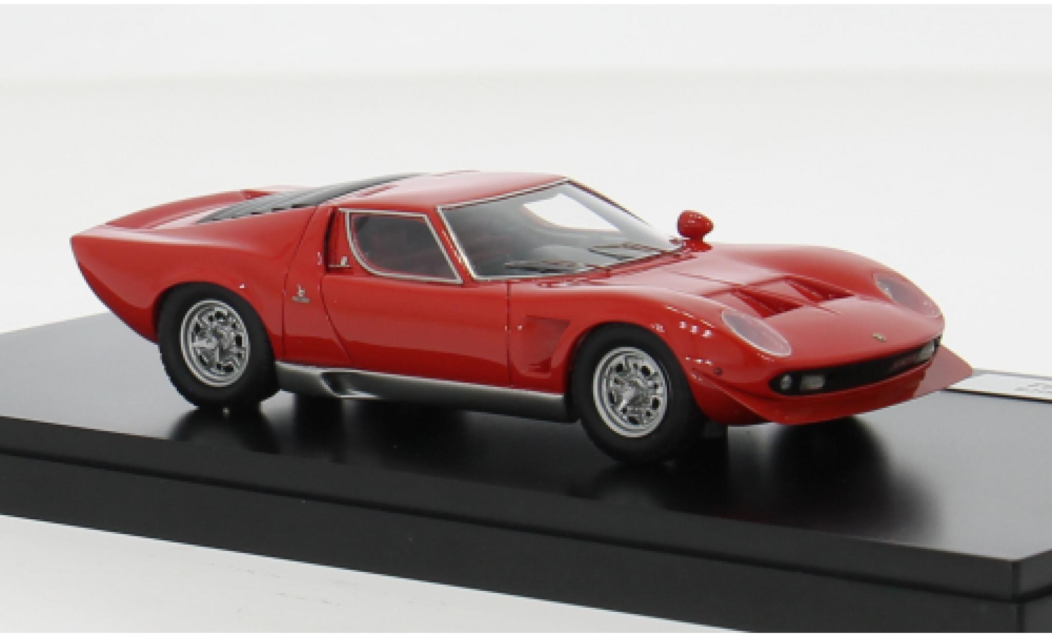 Lamborghini Miura 1/43 Matrix P400 S rot 1969 1:43 modellino in miniatura