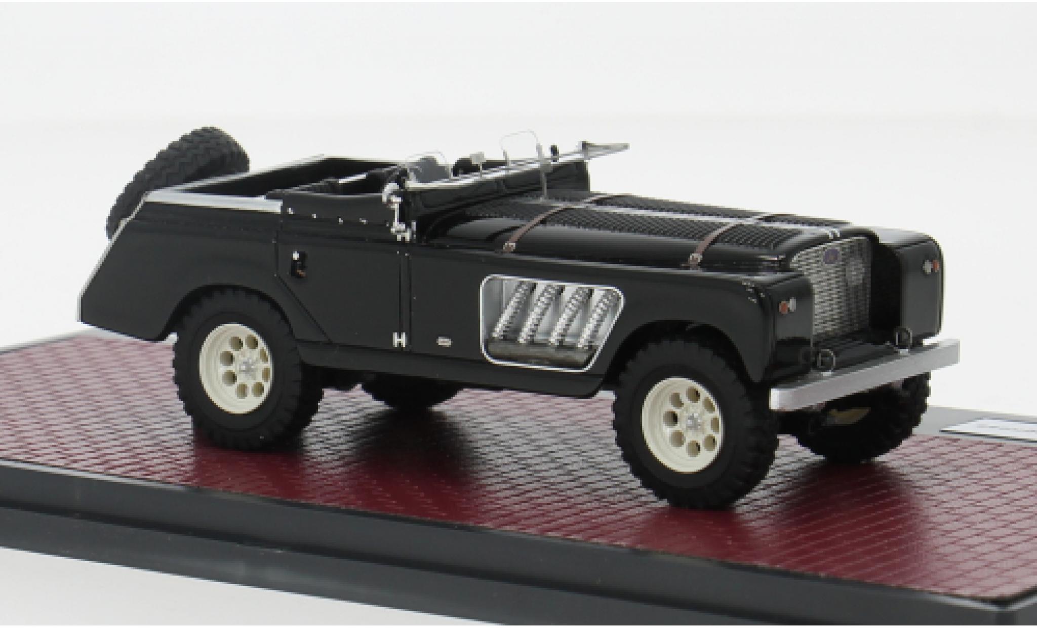 Land Rover 109 1/43 Matrix Bell Aurens Longnose schwarz 2008 1:43 modellino in miniatura