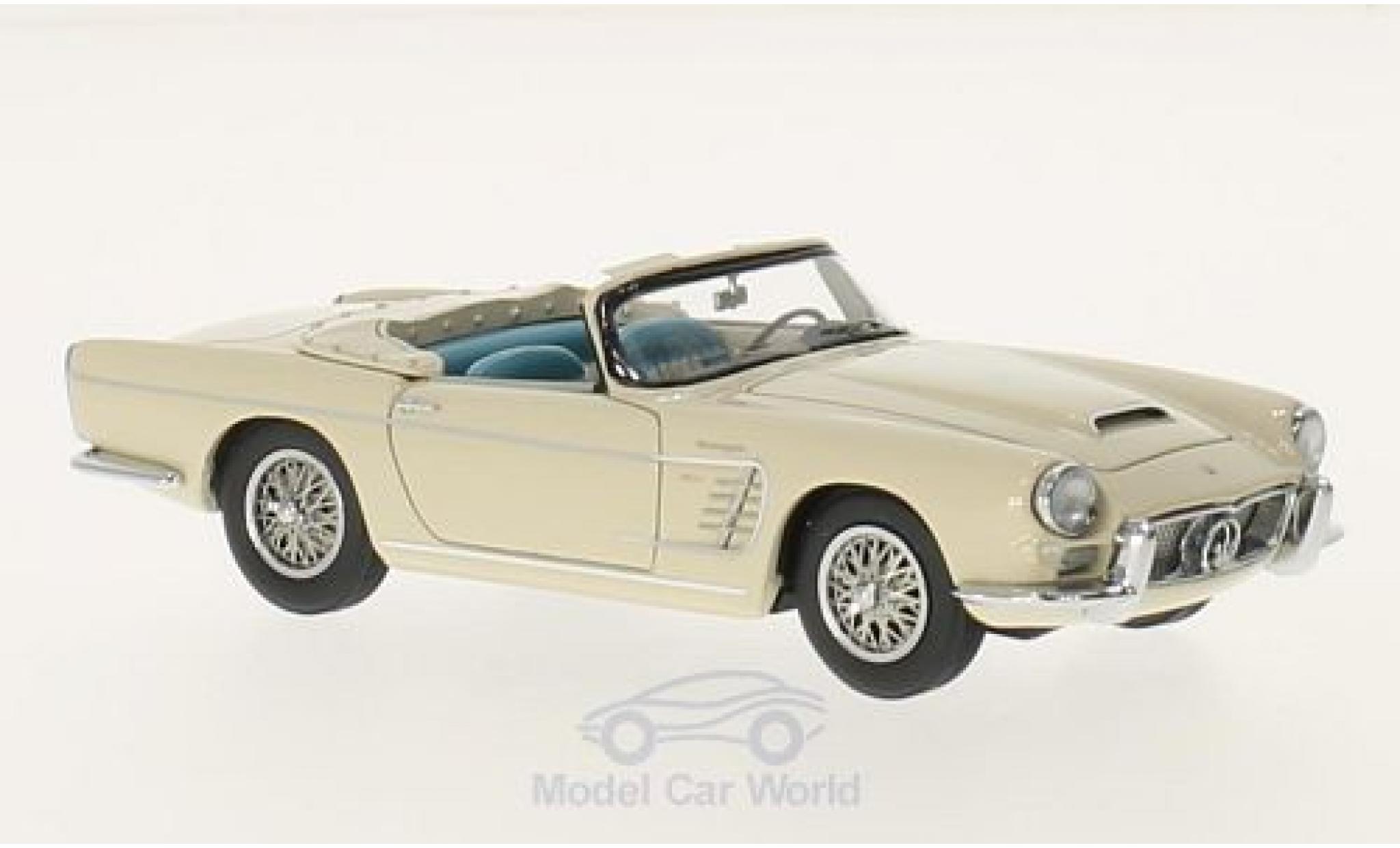 Maserati 3500 GT 1/43 Matrix Spyder by Frua beige 1957 modellino in miniatura
