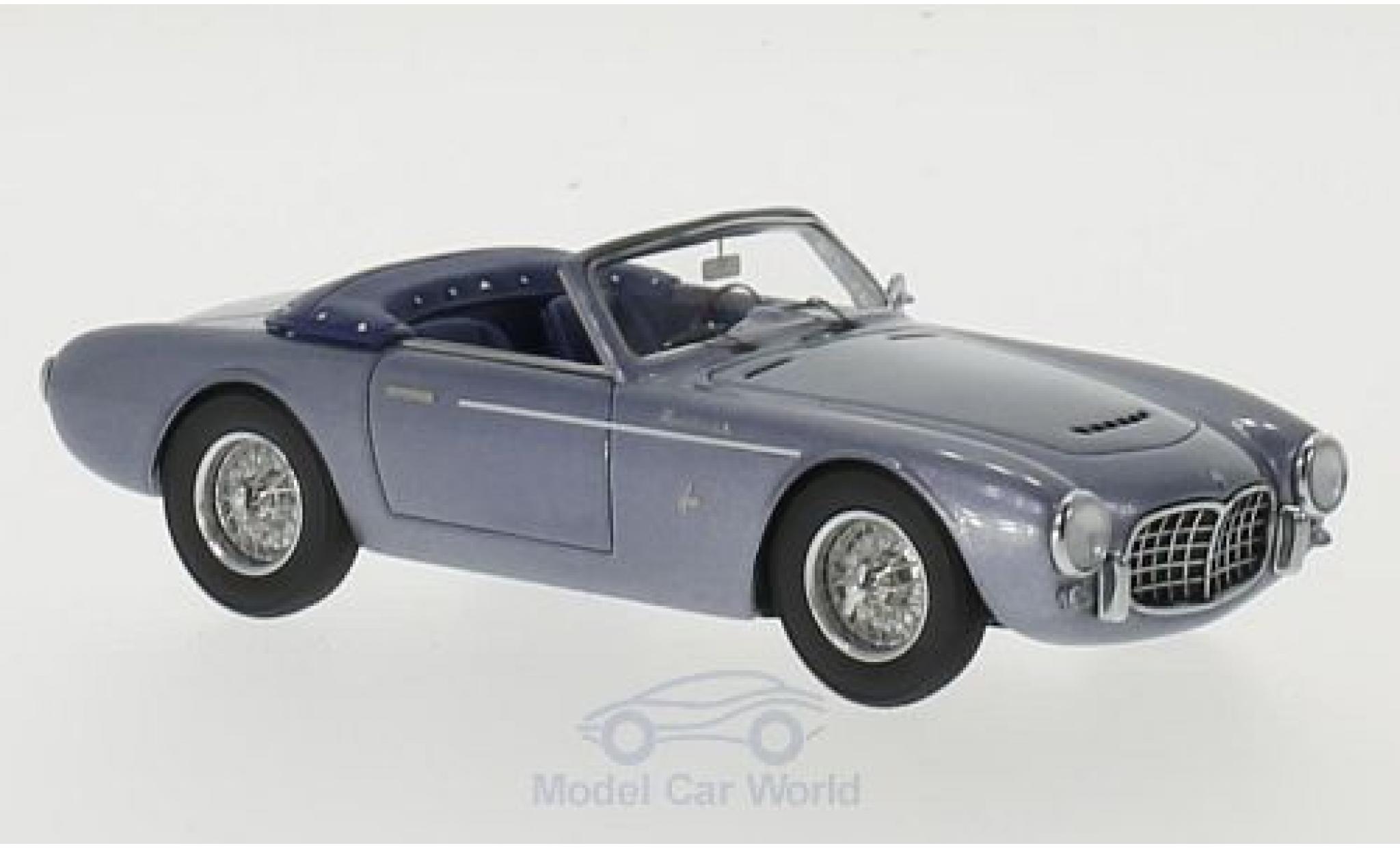 Maserati A6 1/43 Matrix GCS Frua Spider metallico grigio/blu modellino in miniatura