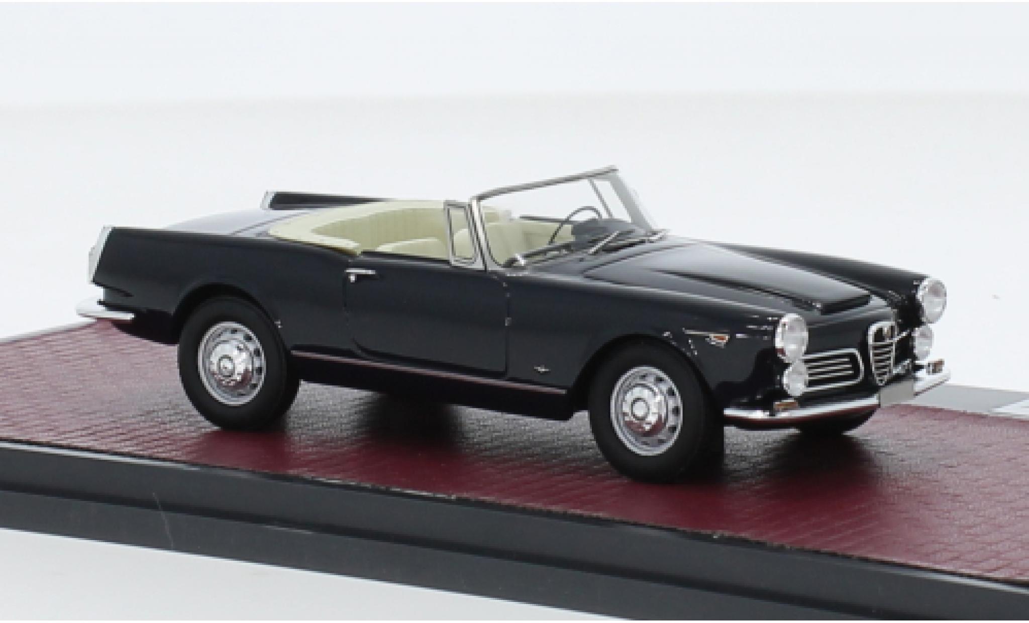 Alfa Romeo 2600 1/43 Matrix Spider blu foncé 1962 modellino in miniatura