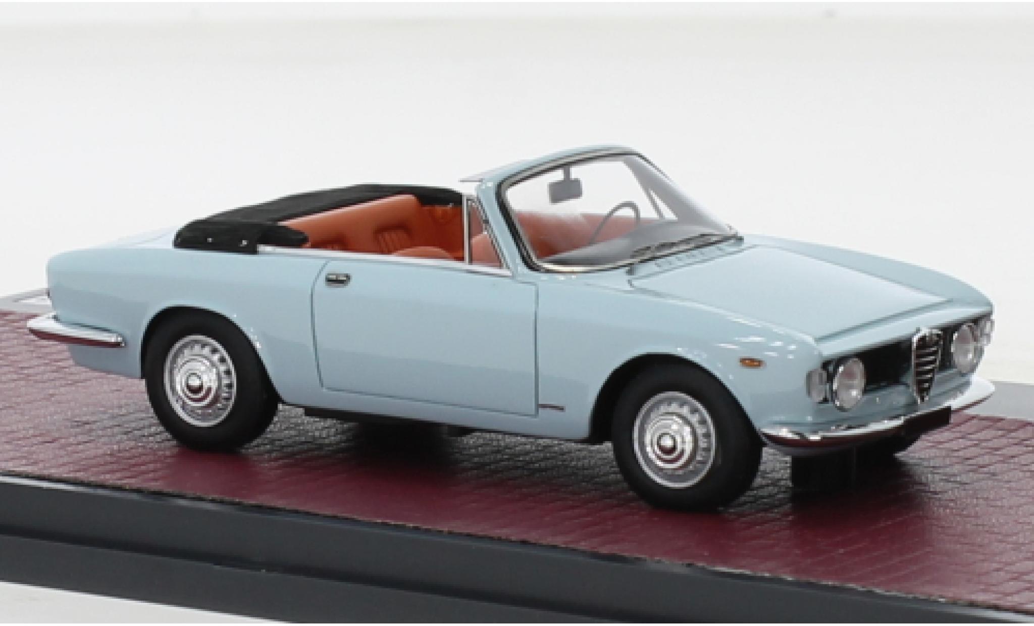 Alfa Romeo Giulia 1/43 Matrix GTC Touring cabriolet blu clair 1964 modellino in miniatura