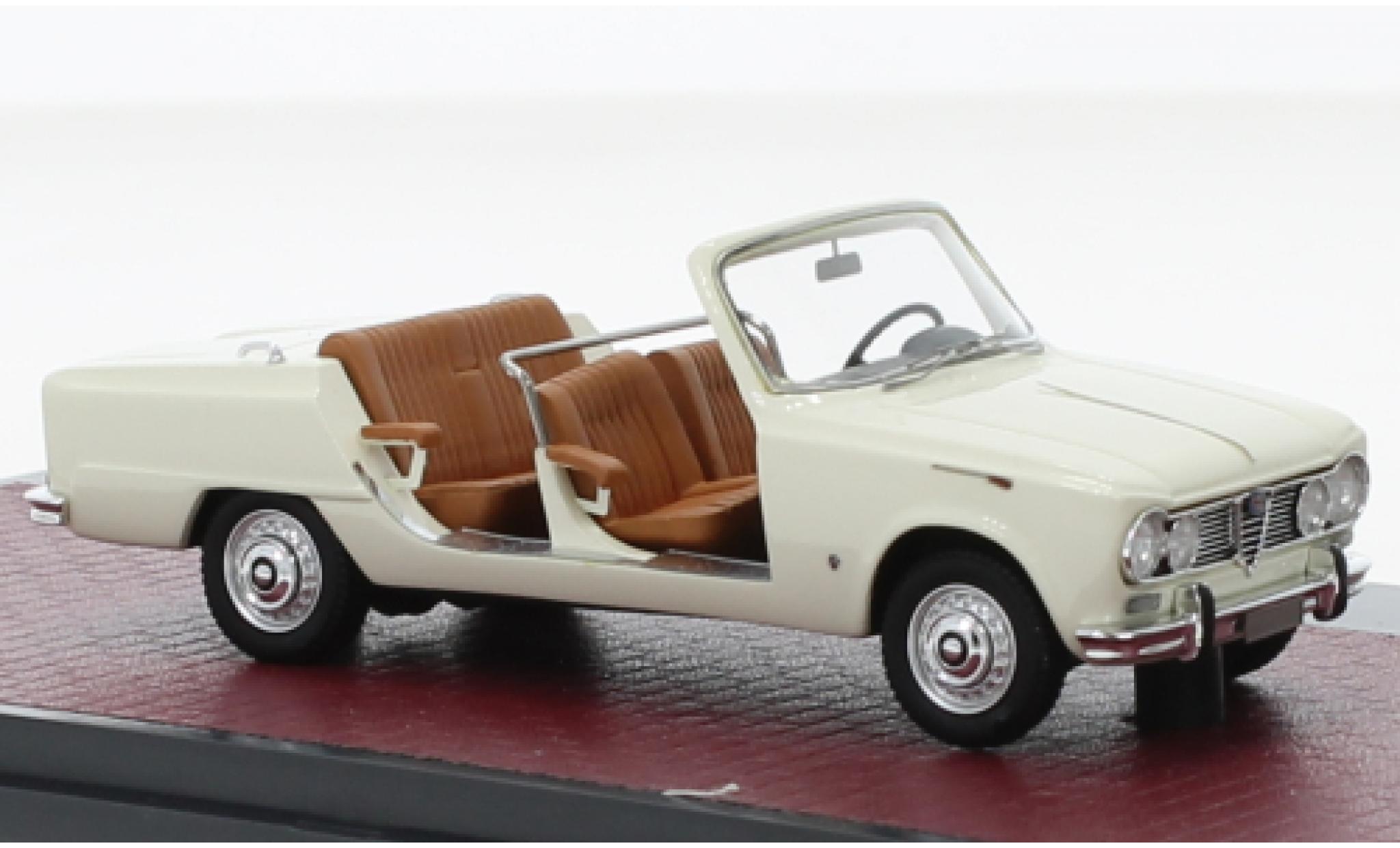 Alfa Romeo Giulia 1/43 Matrix beige 1965 modellino in miniatura