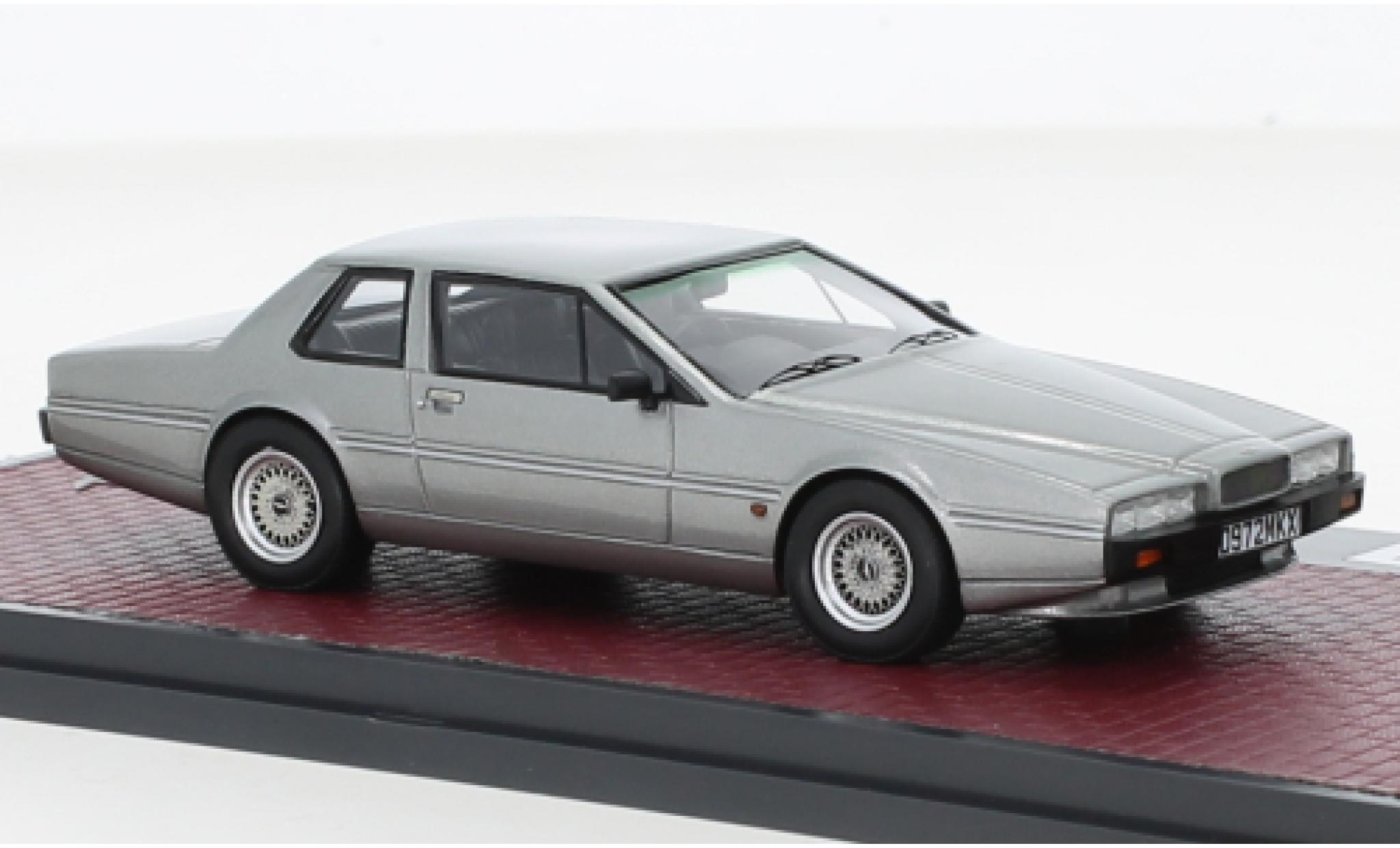 Aston Martin Lagonda 1/43 Matrix SWB Virage metallise grigio RHD 1986 modellino in miniatura
