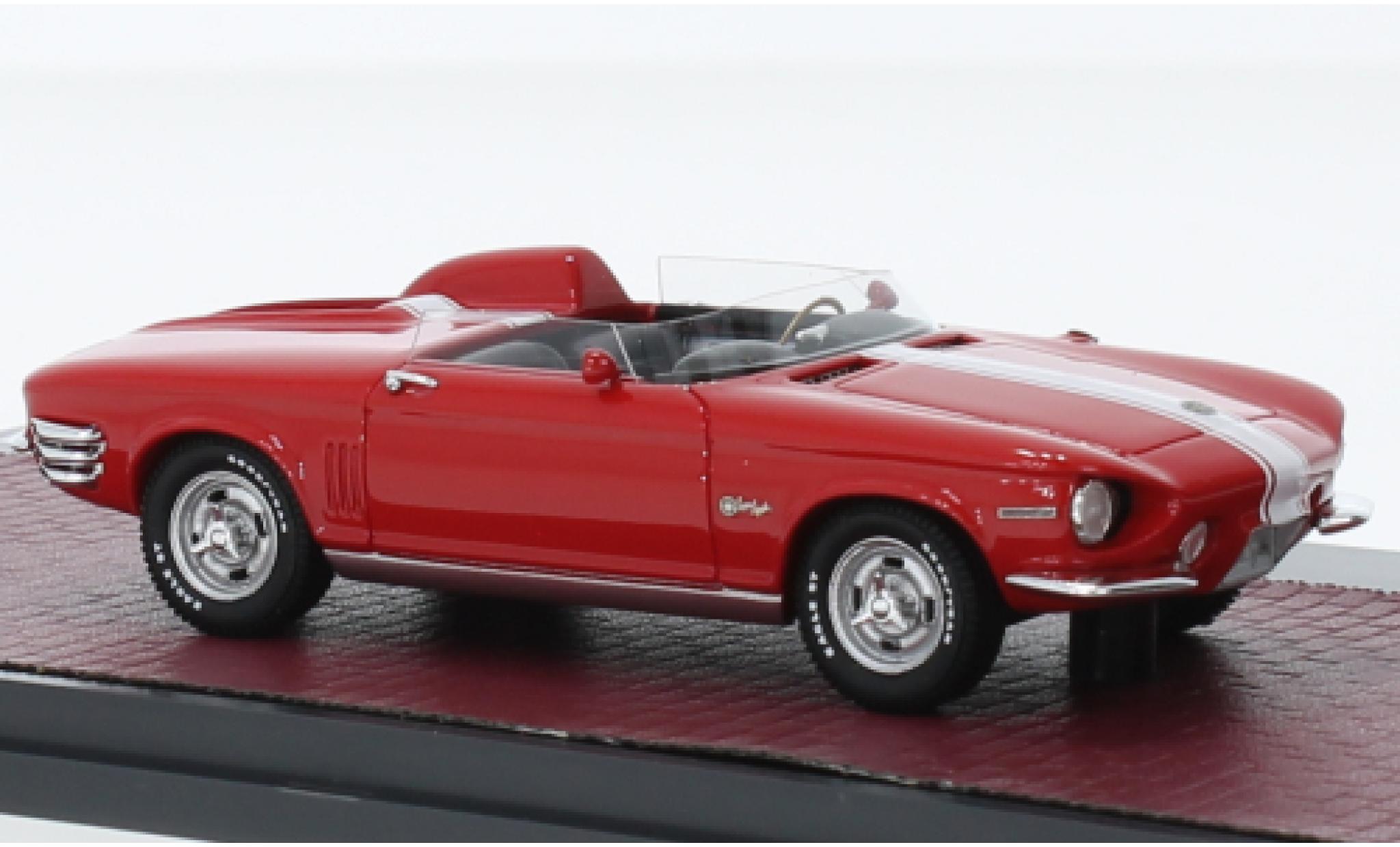 Chevrolet Corvair 1/43 Matrix Super Spyder XP-785 rosso/bianco 1962 modellino in miniatura
