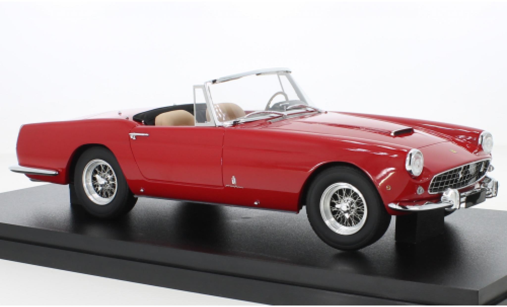 Ferrari 250 1/18 Matrix GT Cabriolet Series 2 rosso 1960 modellino in miniatura