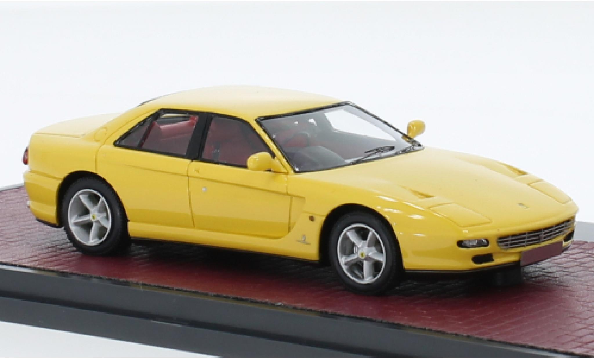 Ferrari 456 1/43 Matrix GT Venice Pininfarina Sedan giallo RHD 1993 modellino in miniatura