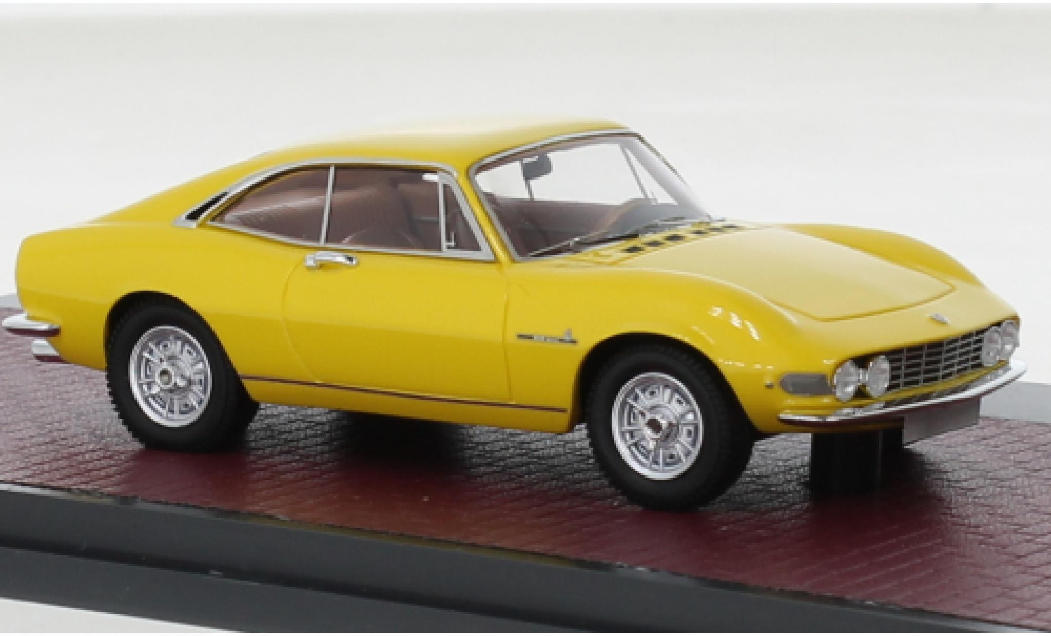 Fiat Dino 1/43 Matrix Berlinetta Prossootipo Pininfarina giallo modellino in miniatura