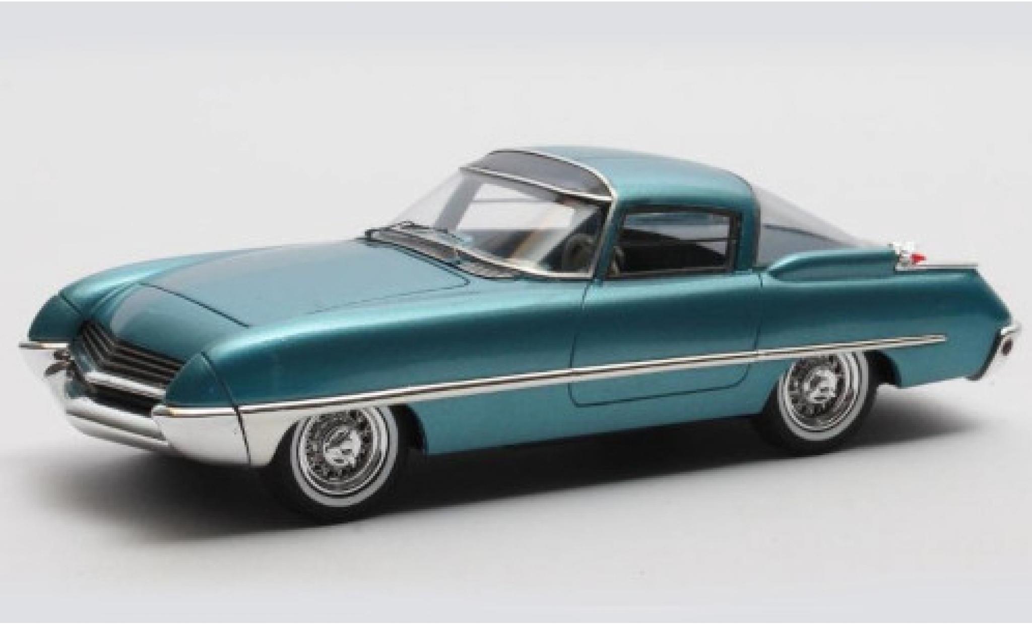 Ford Cougar 1/43 Matrix 406 Concept Car metallise blu 1962 modellino in miniatura
