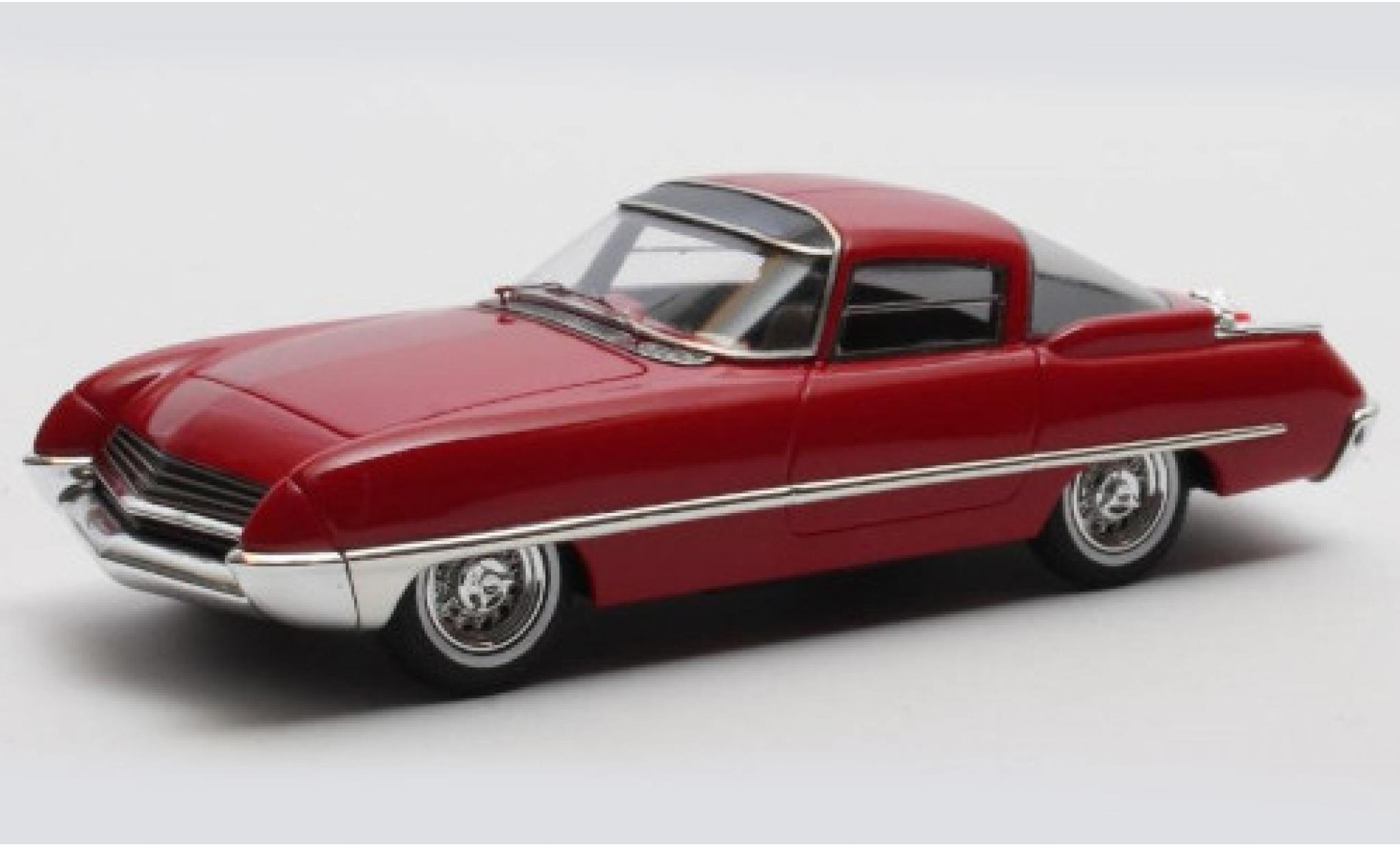 Ford Cougar 1/43 Matrix 406 Concept Car metallise rosso foncé 1962 modellino in miniatura
