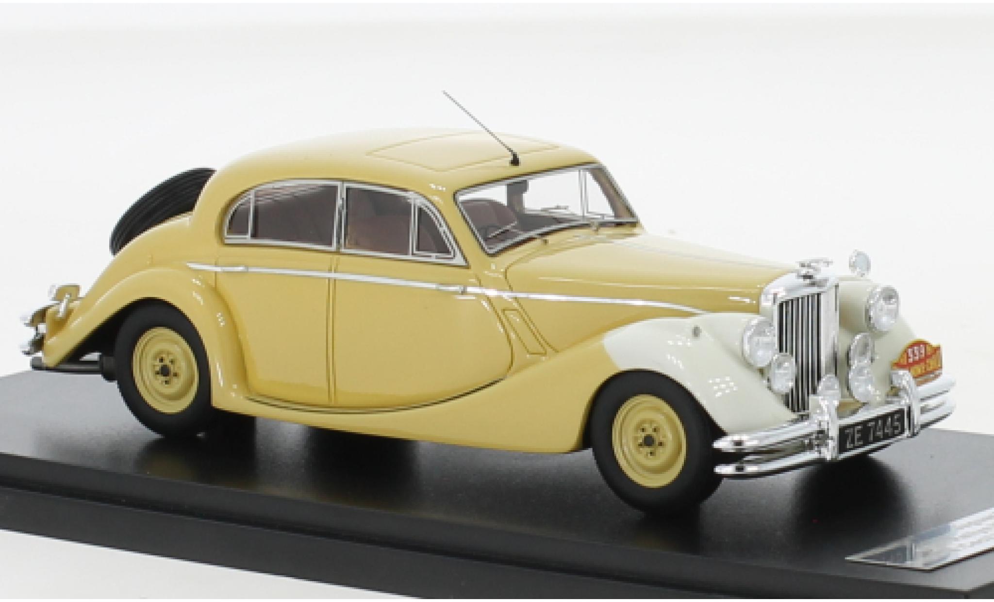 Jaguar MK 1/43 Matrix V RHD No.339 Rallye Monte Carlo 1953 modellino in miniatura